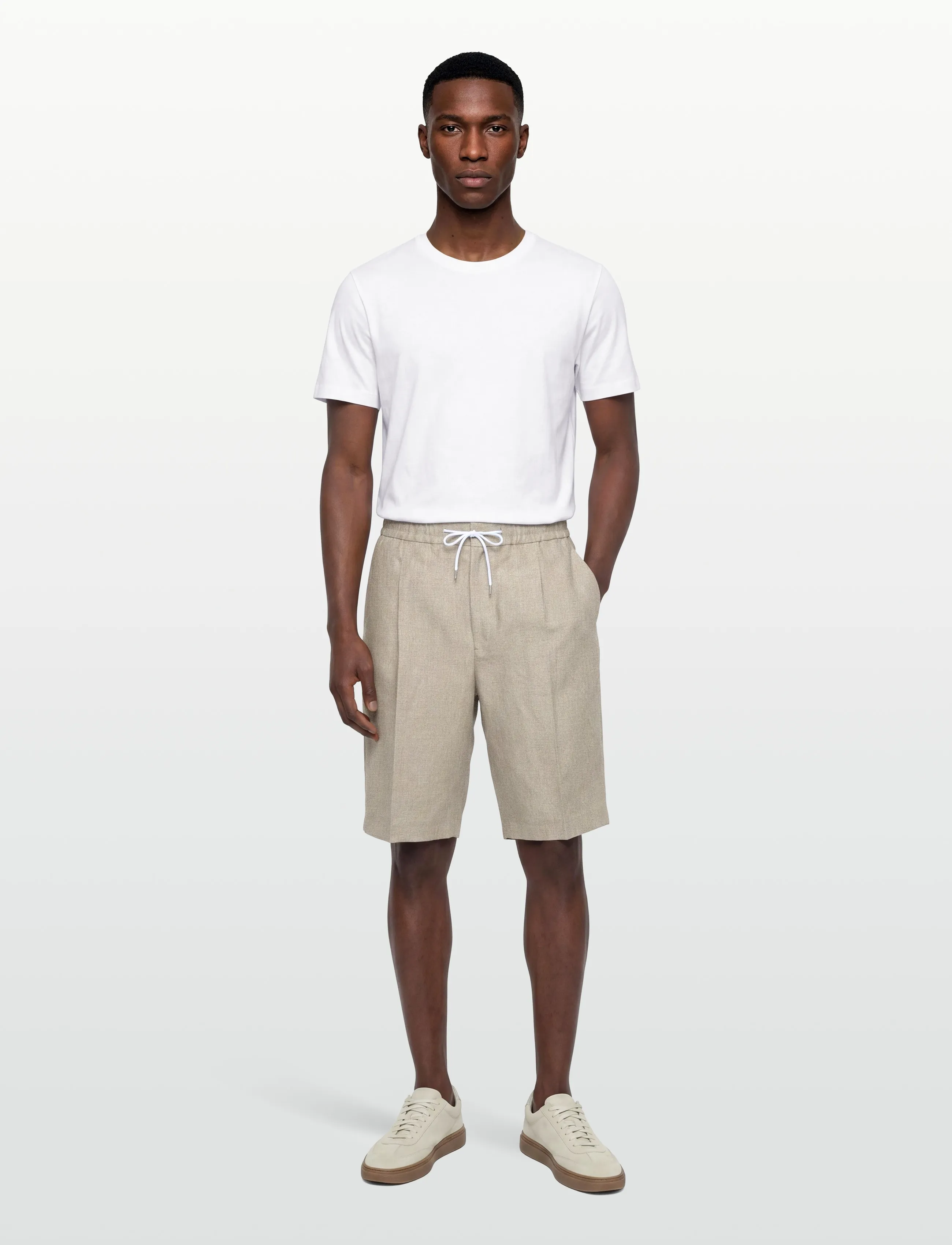 HUGO Felino262X - Shorts - MEDIUM BEIGE / beige