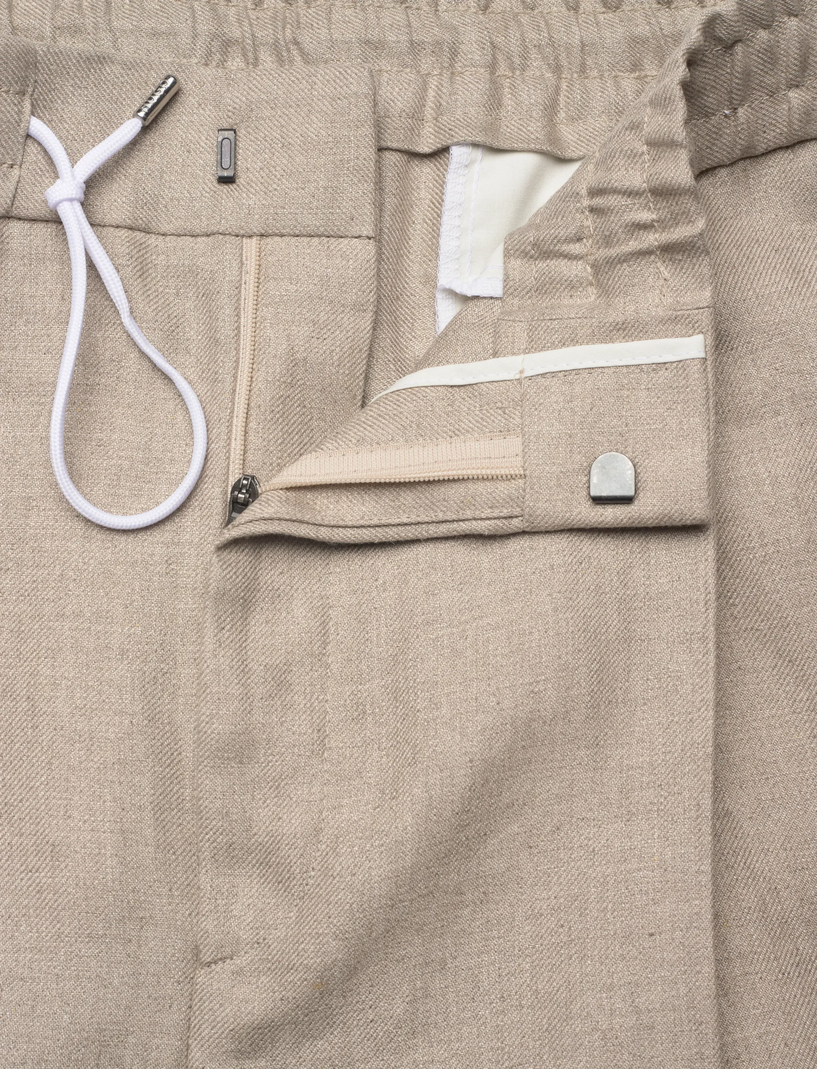 HUGO - Felino262X - linased lühikesed püksid - medium beige - 3