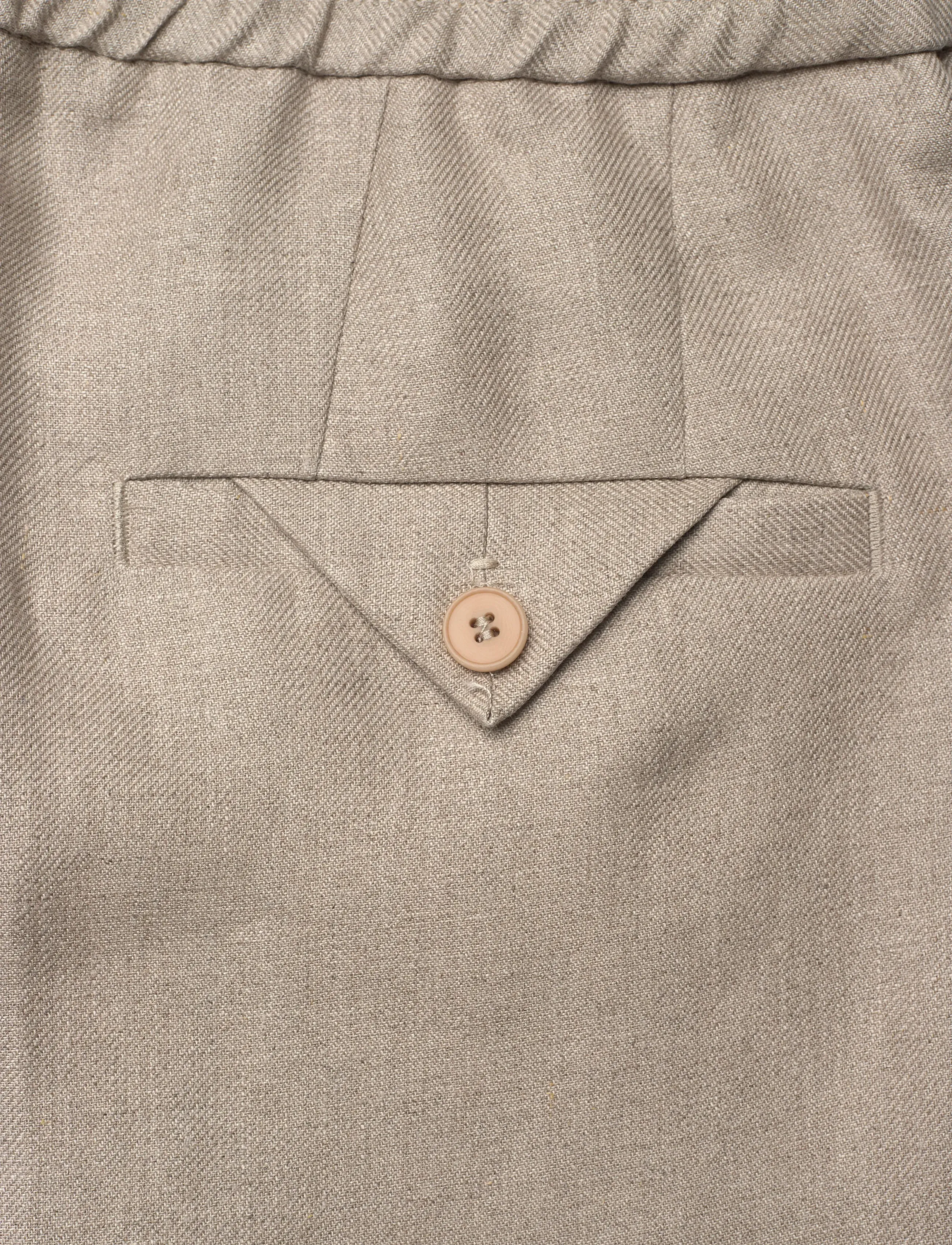 HUGO - Felino262X - linased lühikesed püksid - medium beige - 4