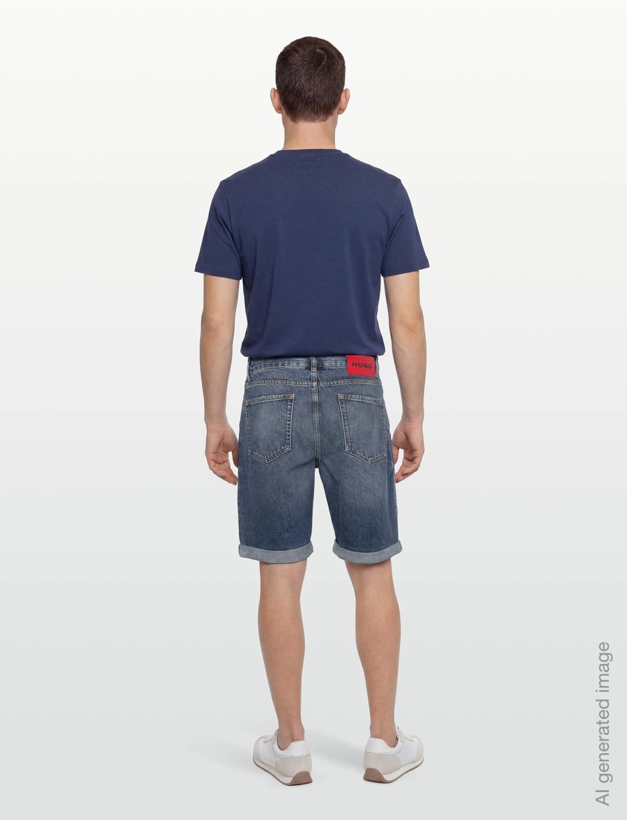 HUGO - HUGO 838/S - jorts - turquoise/aqua - 4