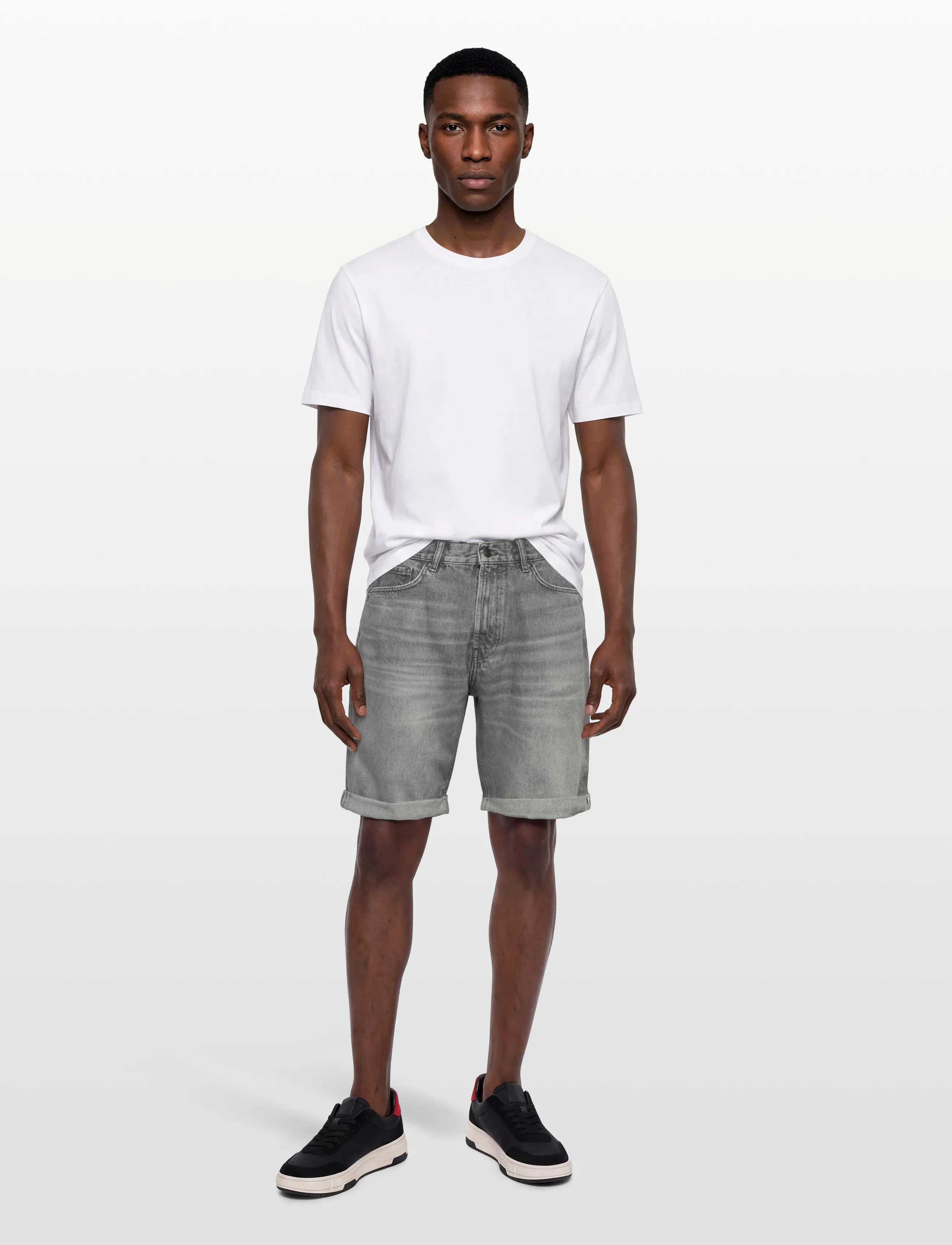 HUGO - HUGO 838/S - jeansshorts - medium grey - 0