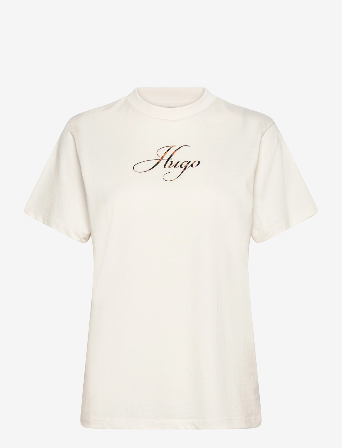 HUGO - Vintage Tee_23 - t-shirts - natural - 0