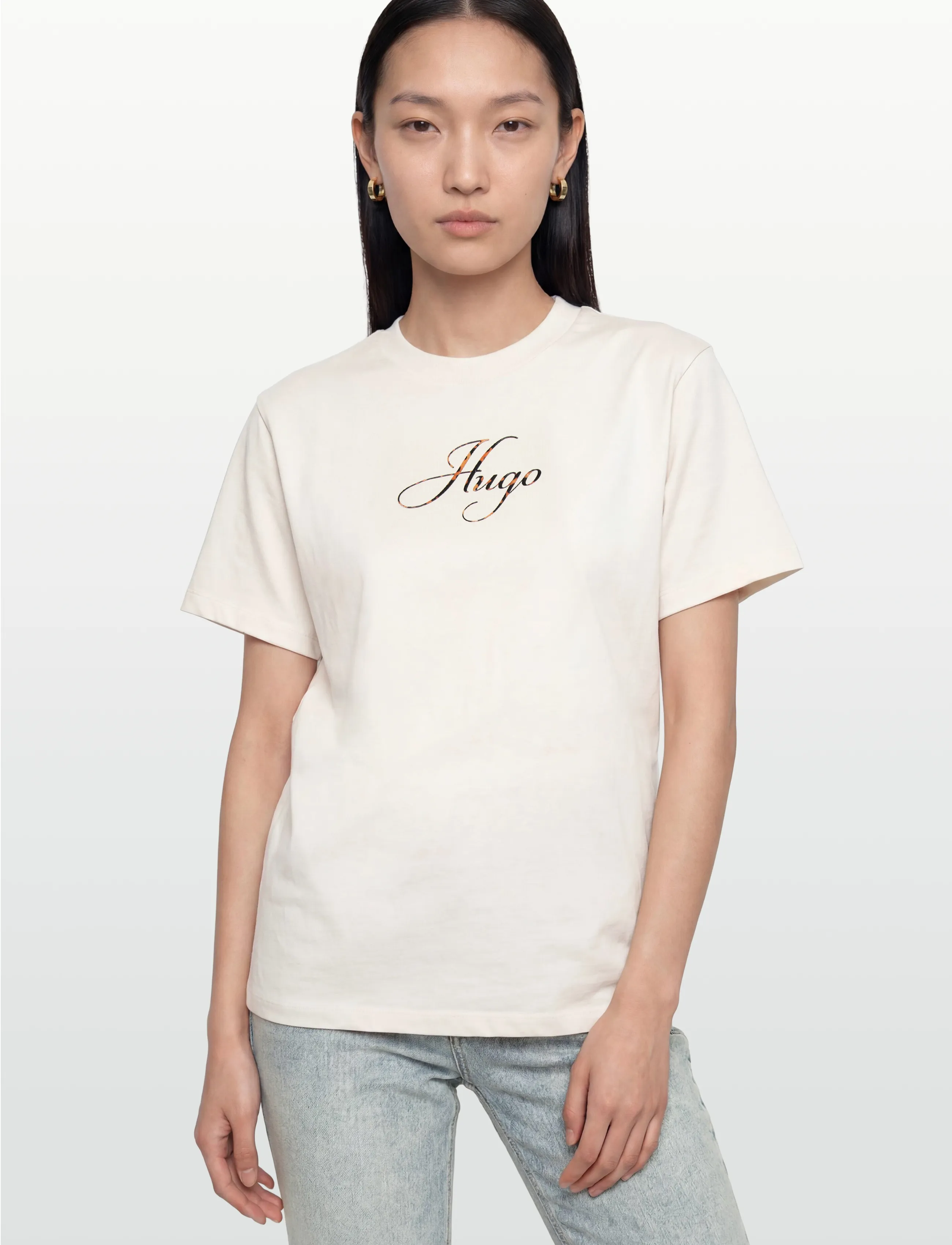 Hugo Vintage Tee_23 t-shirts dam – bild 2