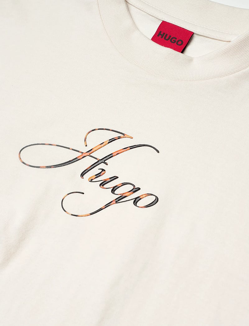 HUGO - Vintage Tee_23 - t-shirts - natural - 2