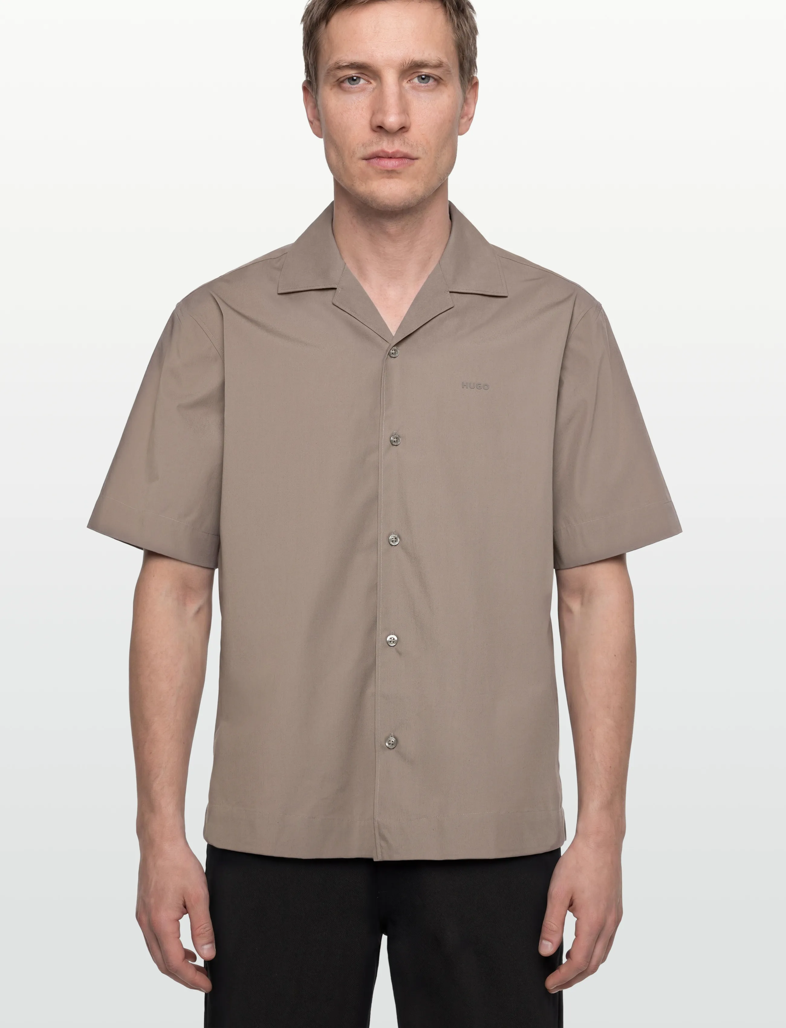 HUGO - Espino - kortærmede skjorter - light/pastel brown - 3