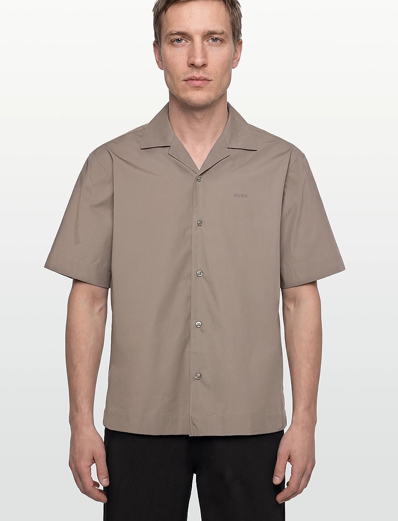 HUGO - Espino - kurzarmhemden - light/pastel brown - 3