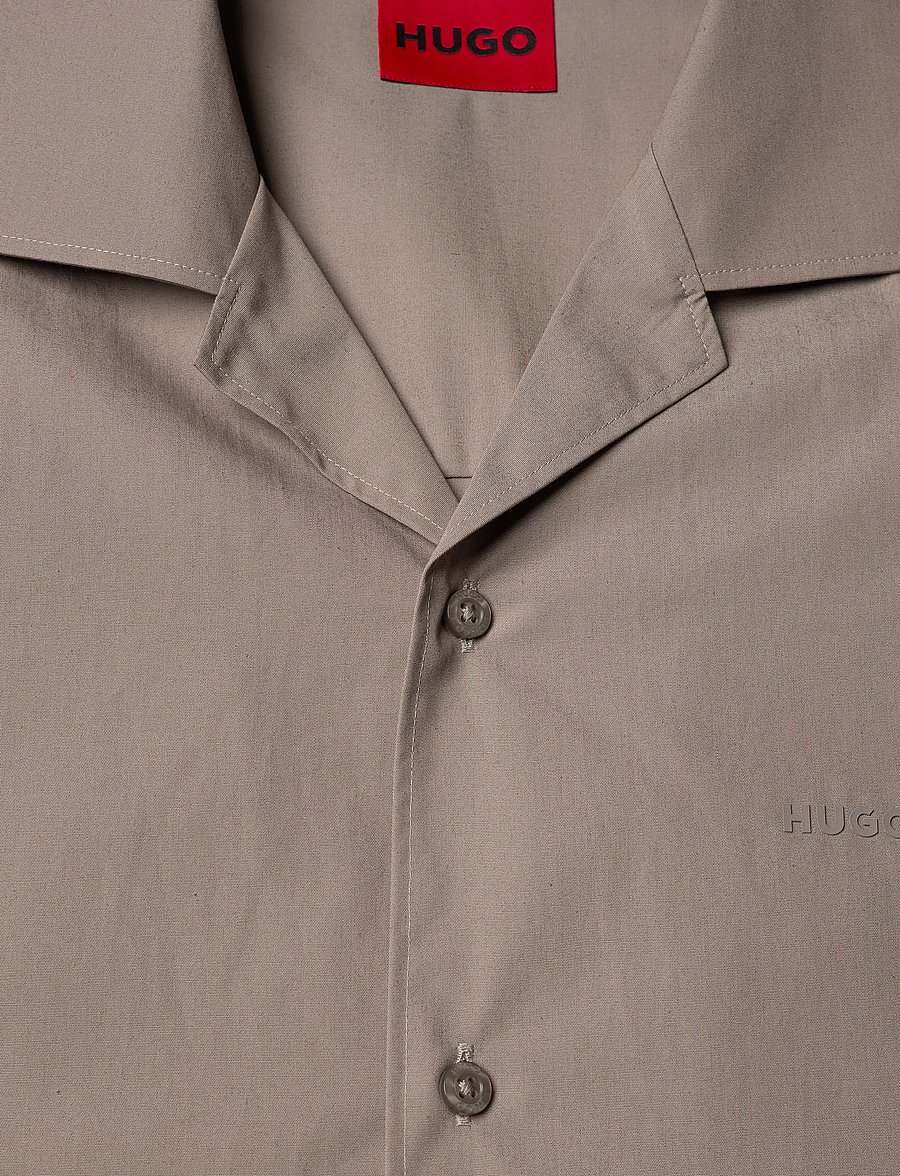HUGO - Espino - kurzarmhemden - light/pastel brown - 5