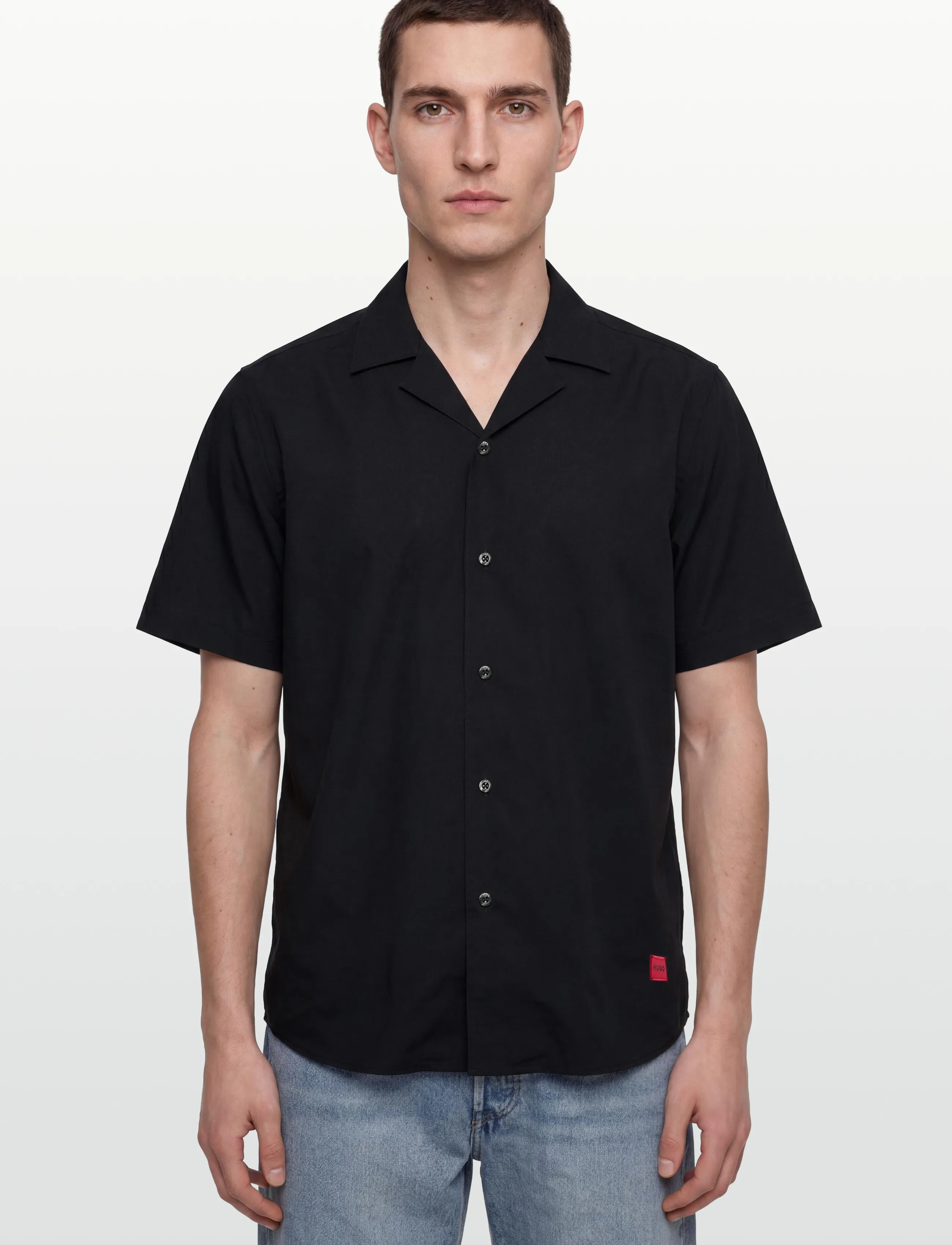 HUGO - Ellino - casual skjorter - black - 3