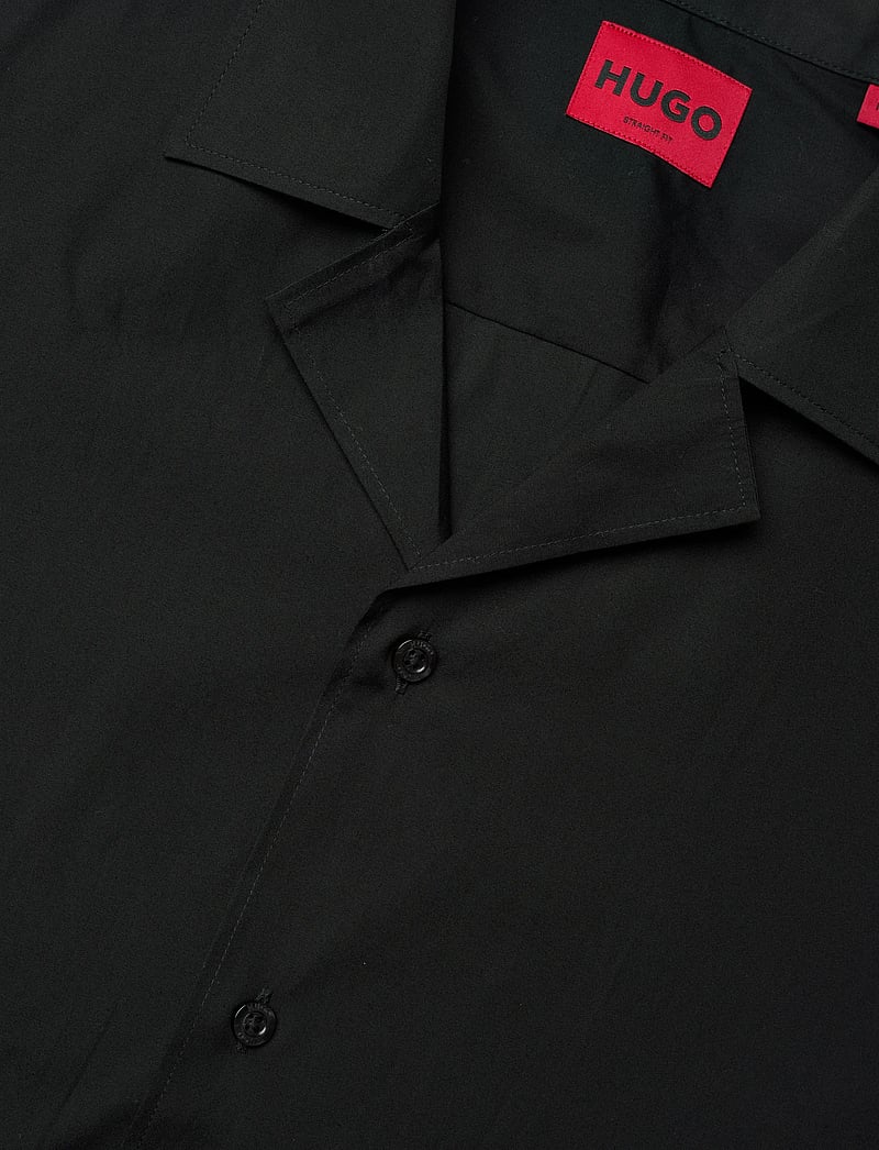 HUGO - Ellino - kurzarmhemden - black - 3