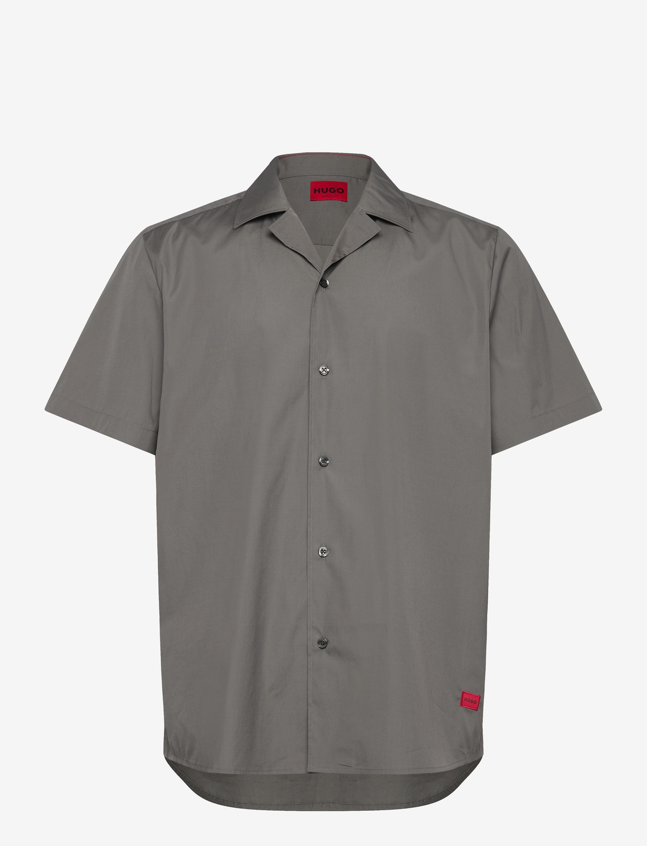 HUGO - Ellino - kurzarmhemden - dark grey - 1