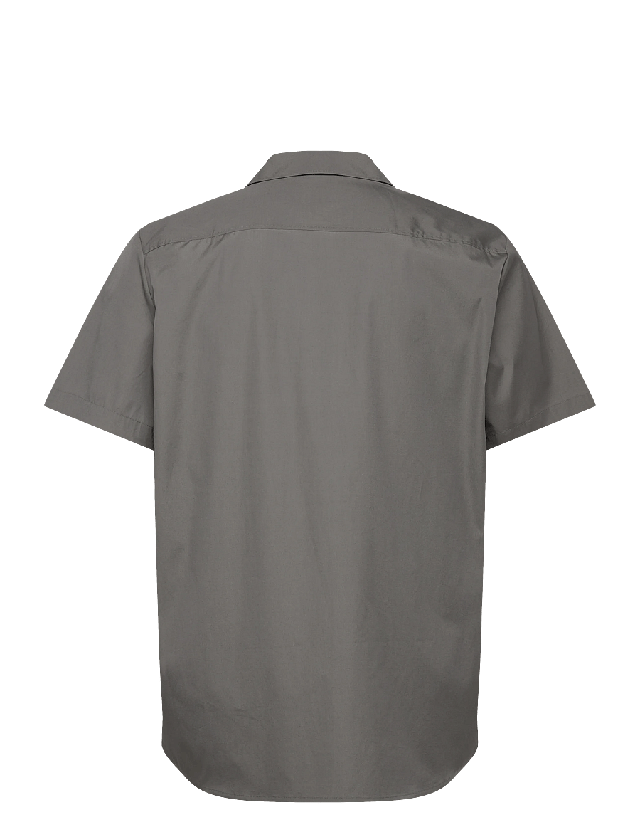 HUGO - Ellino - short-sleeved shirts - dark grey - 2