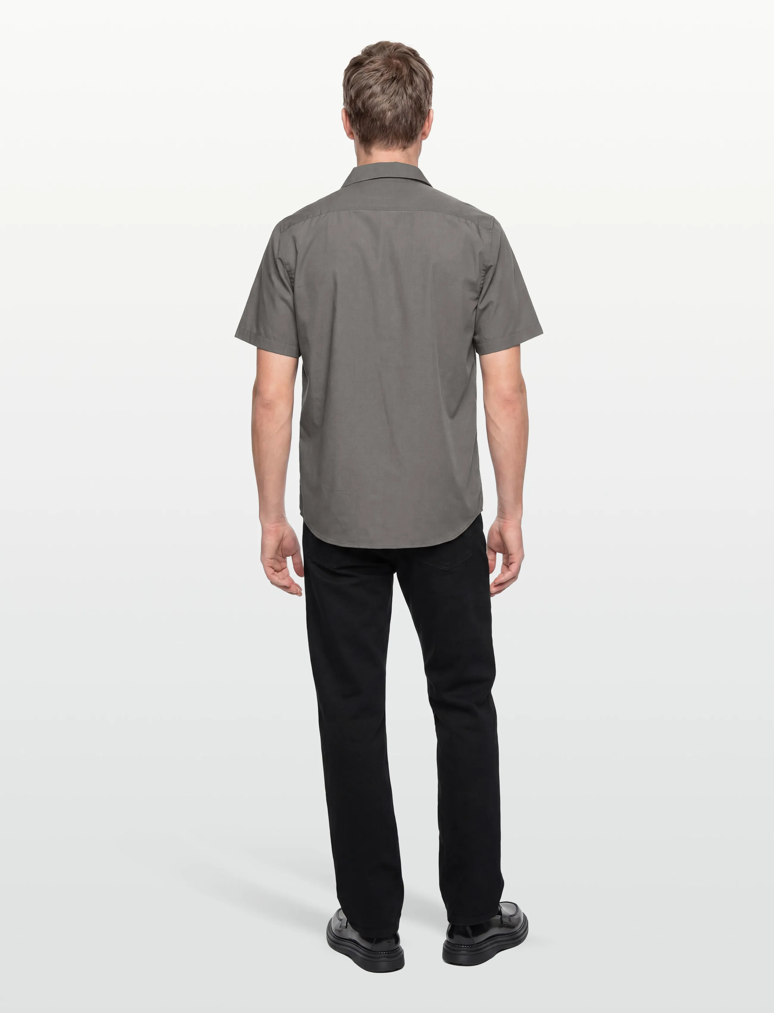 HUGO - Ellino - casual skjorter - dark grey - 4