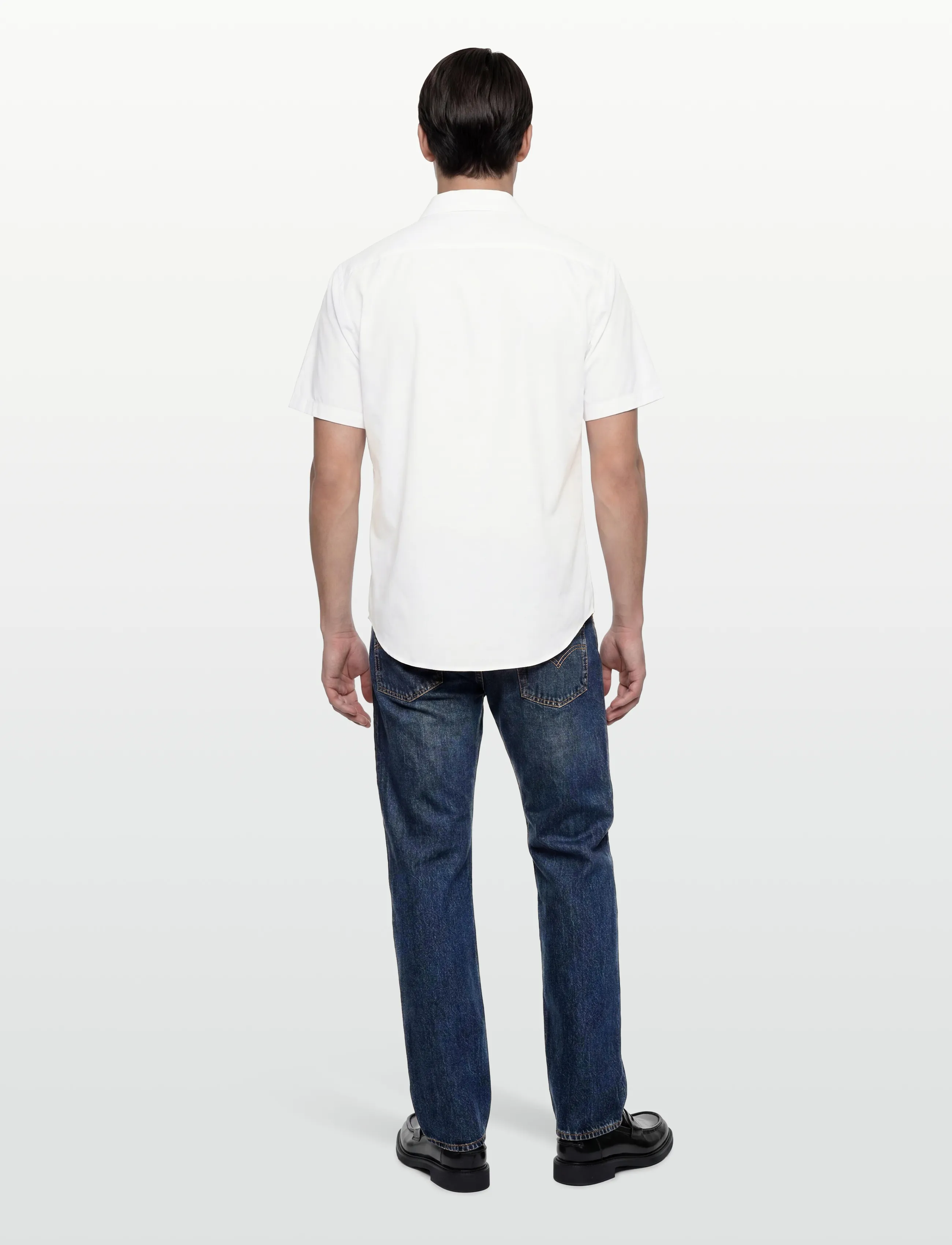 Hugo Relaxed-fit shirt in cotton poplin casual skjortor herr – bild 7