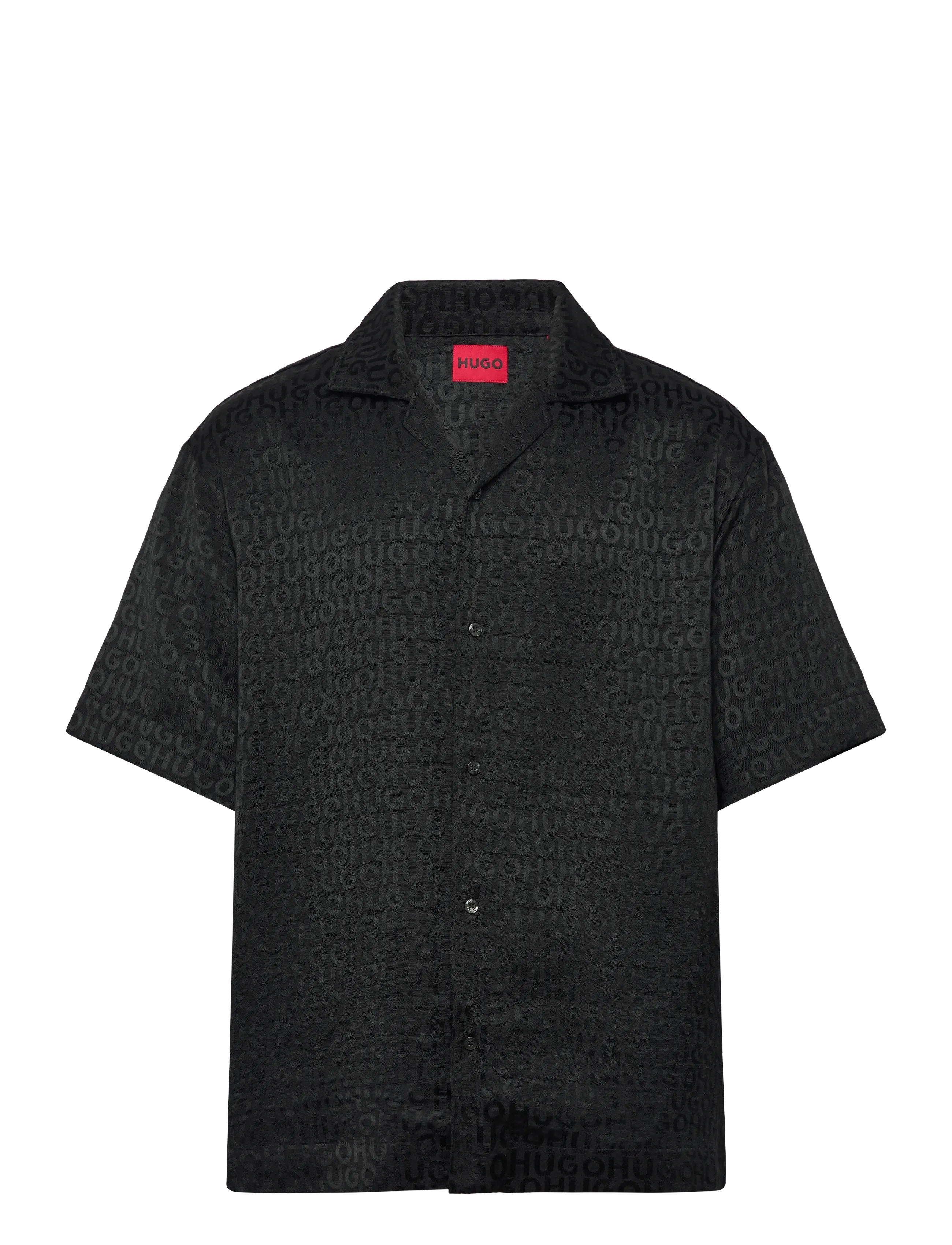 HUGO Espino - Casual skjorter - BLACK / black