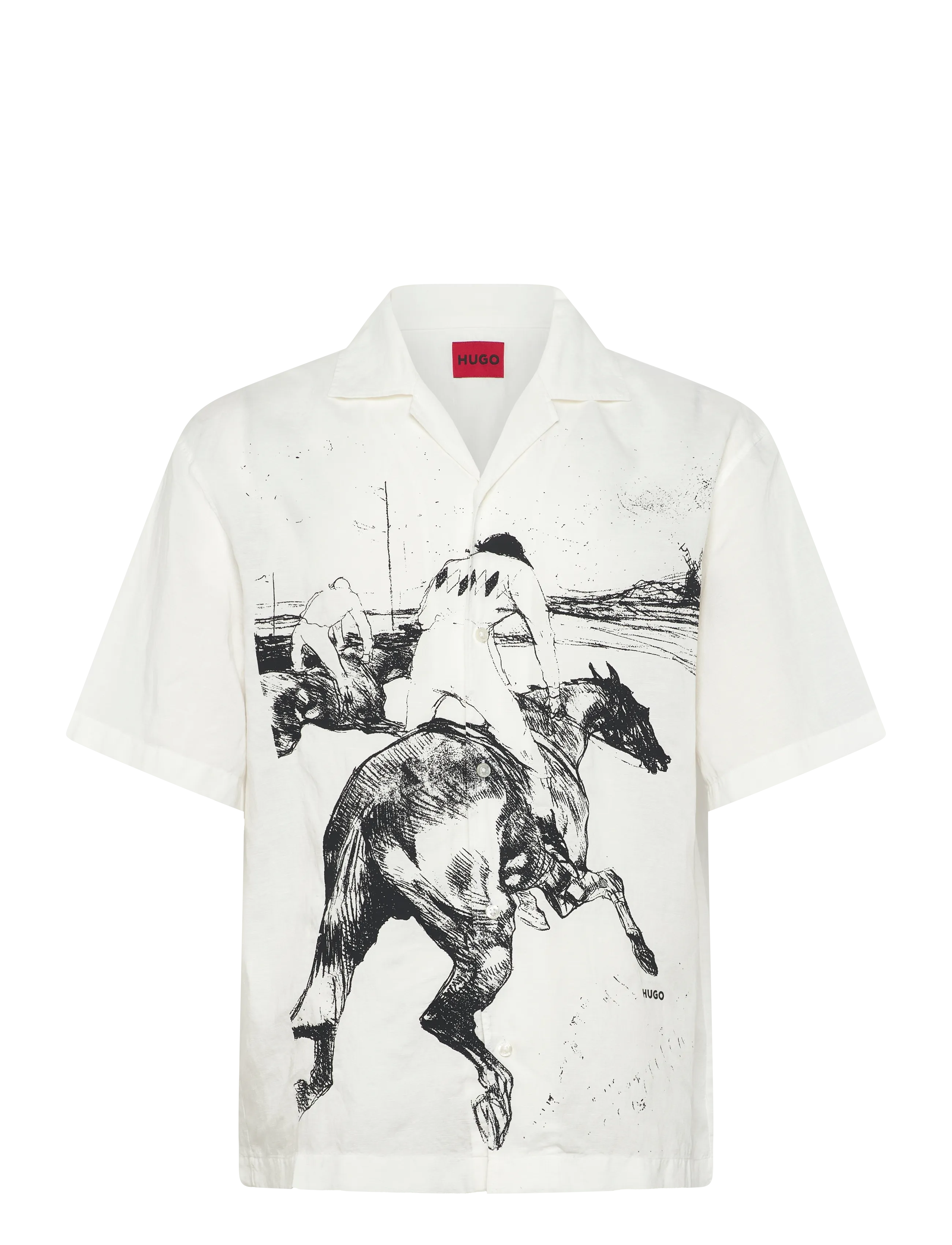 HUGO Espino Cream - L - Herren