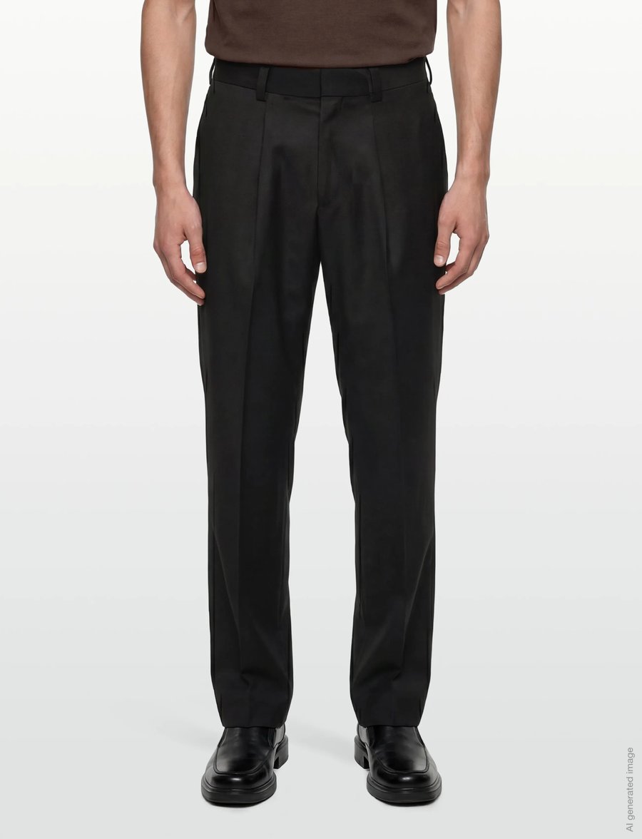 HUGO - Tony262X - anzugshosen - black - 3
