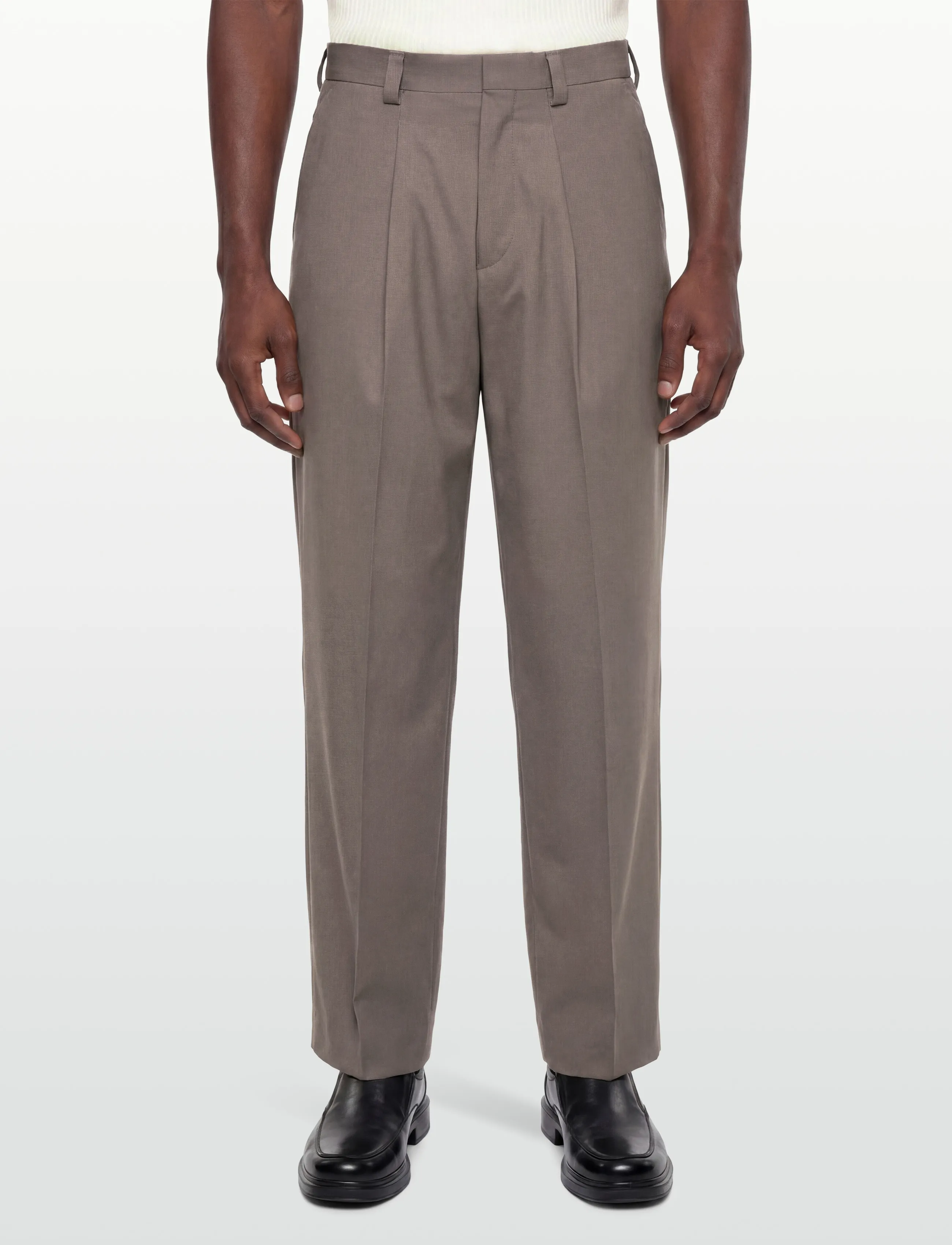 HUGO - Tony262X - suit trousers - light/pastel brown - 3