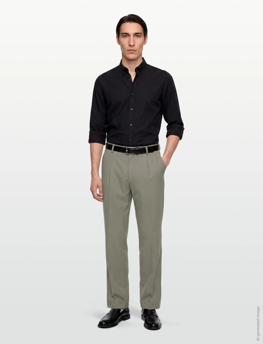 HUGO - Tony262X - suit trousers - light/pastel green - 0