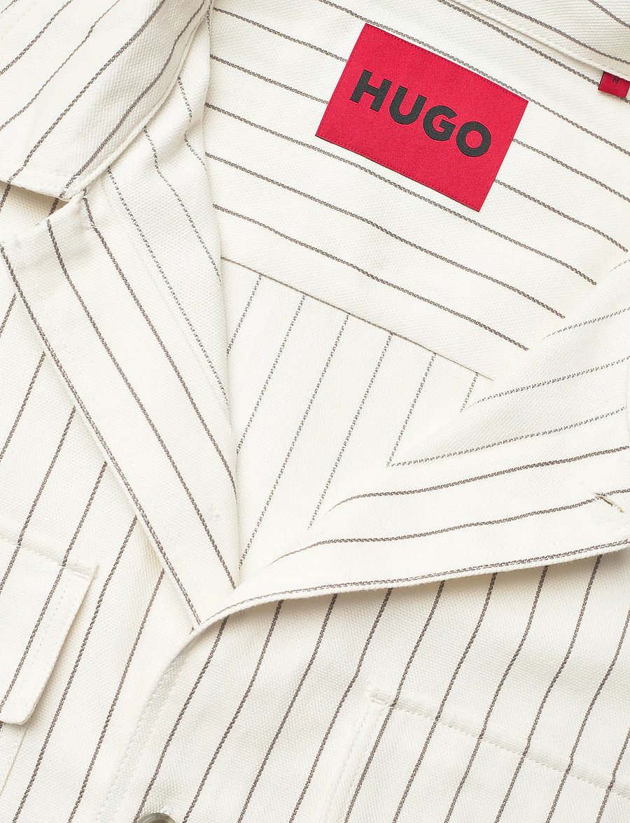 HUGO - Epoldo - chemises à rayures - natural - 5