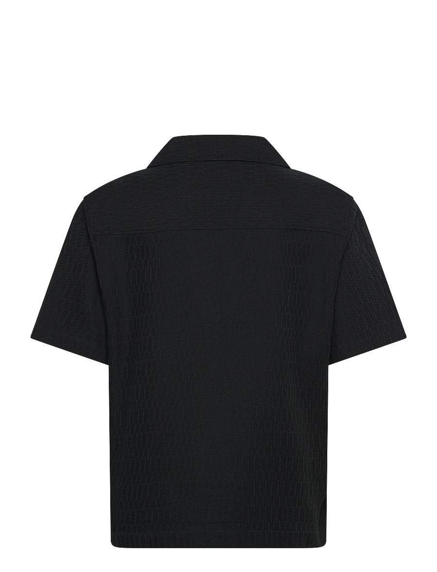 HUGO - Exolino - short-sleeved shirts - black - 1