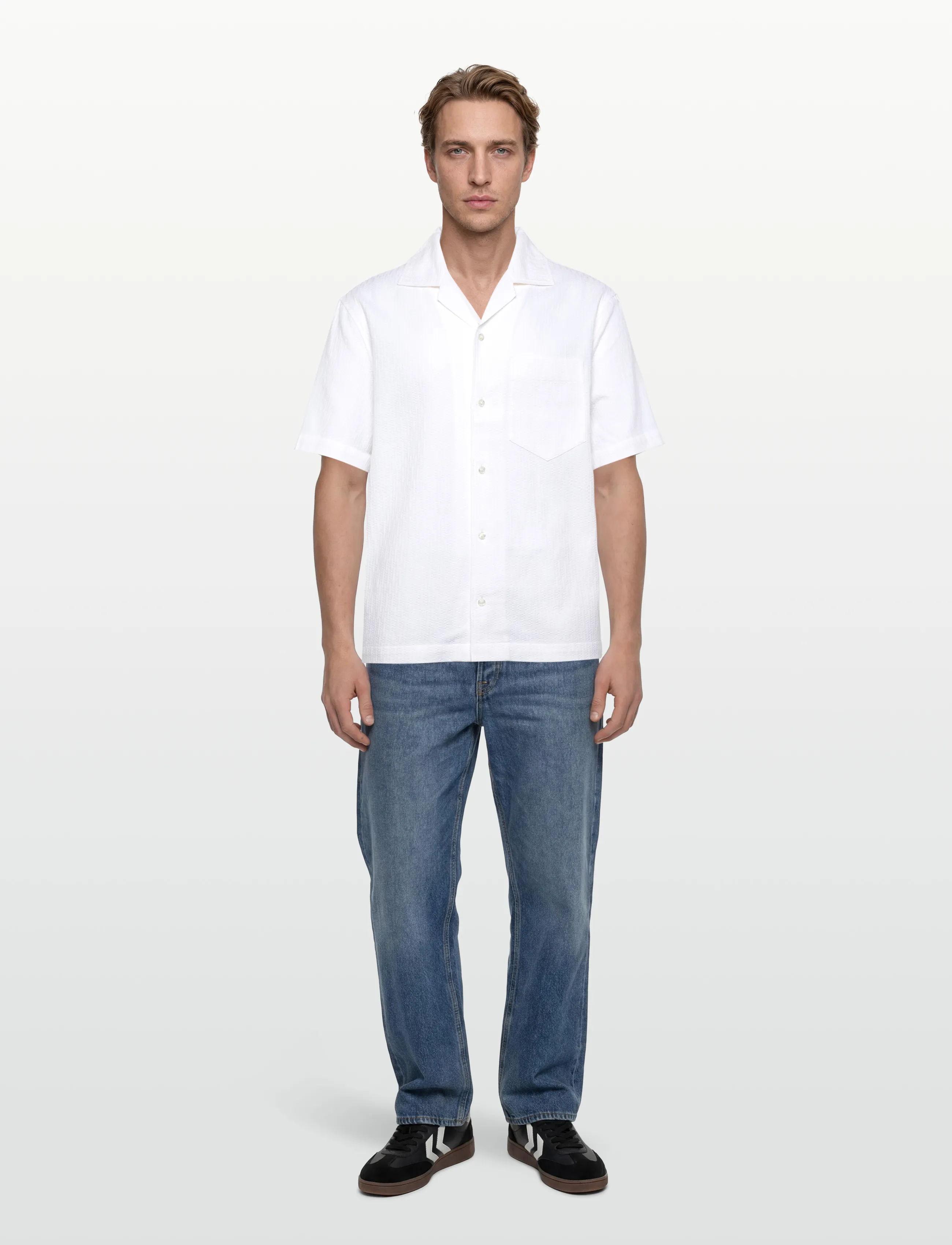 HUGO Exolino - Skjorter - OPEN WHITE / white