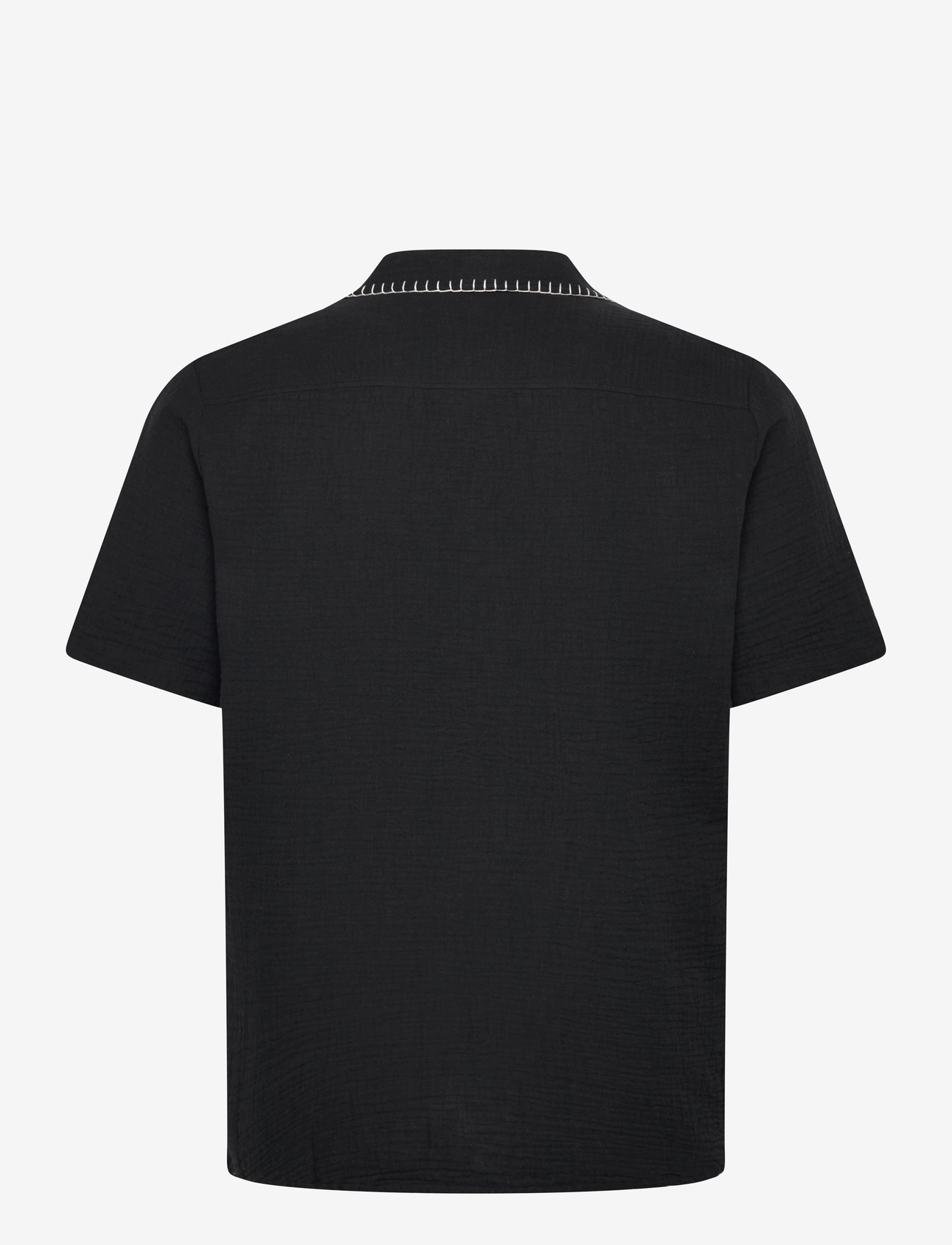 HUGO - Ellino - lühikeste varrukatega särgid - black - 1