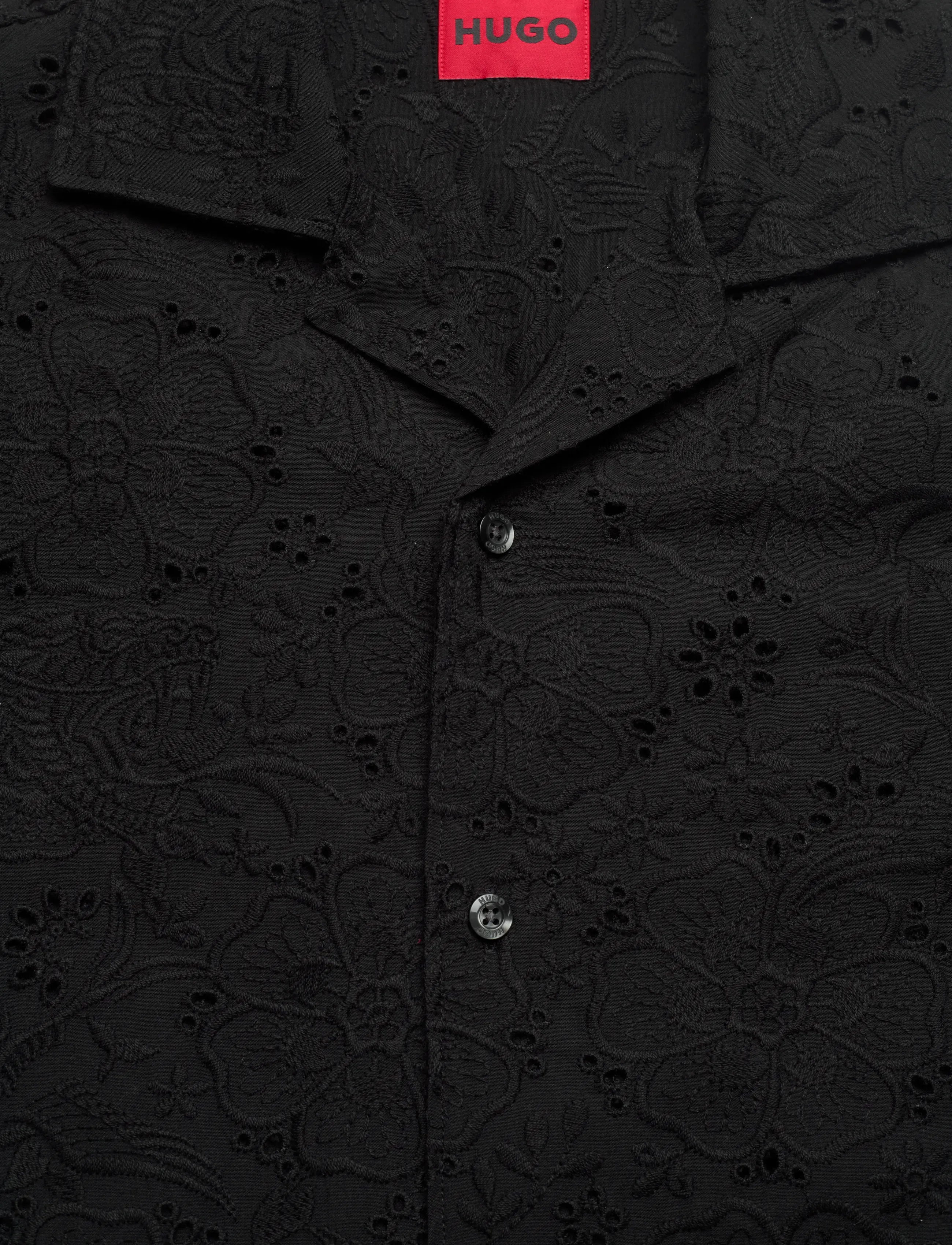 HUGO - Espino - vabaajasärgid - black - 2