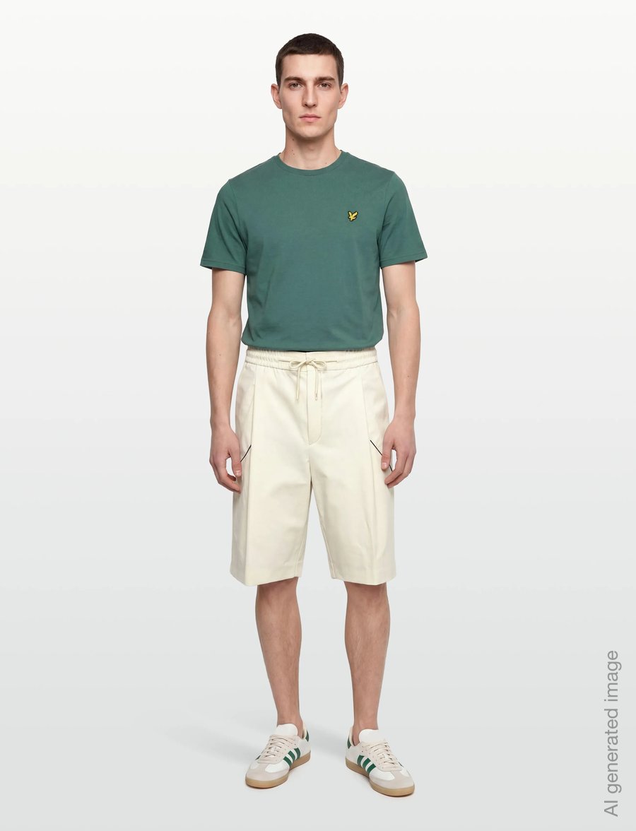 HUGO - Fionn262X_RB - trainingsshorts - open white - 0