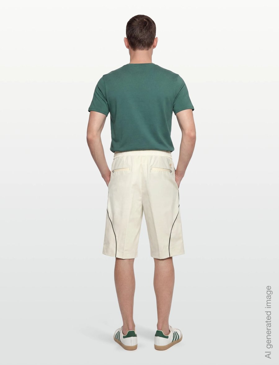 HUGO - Fionn262X_RB - trainingsshorts - open white - 4