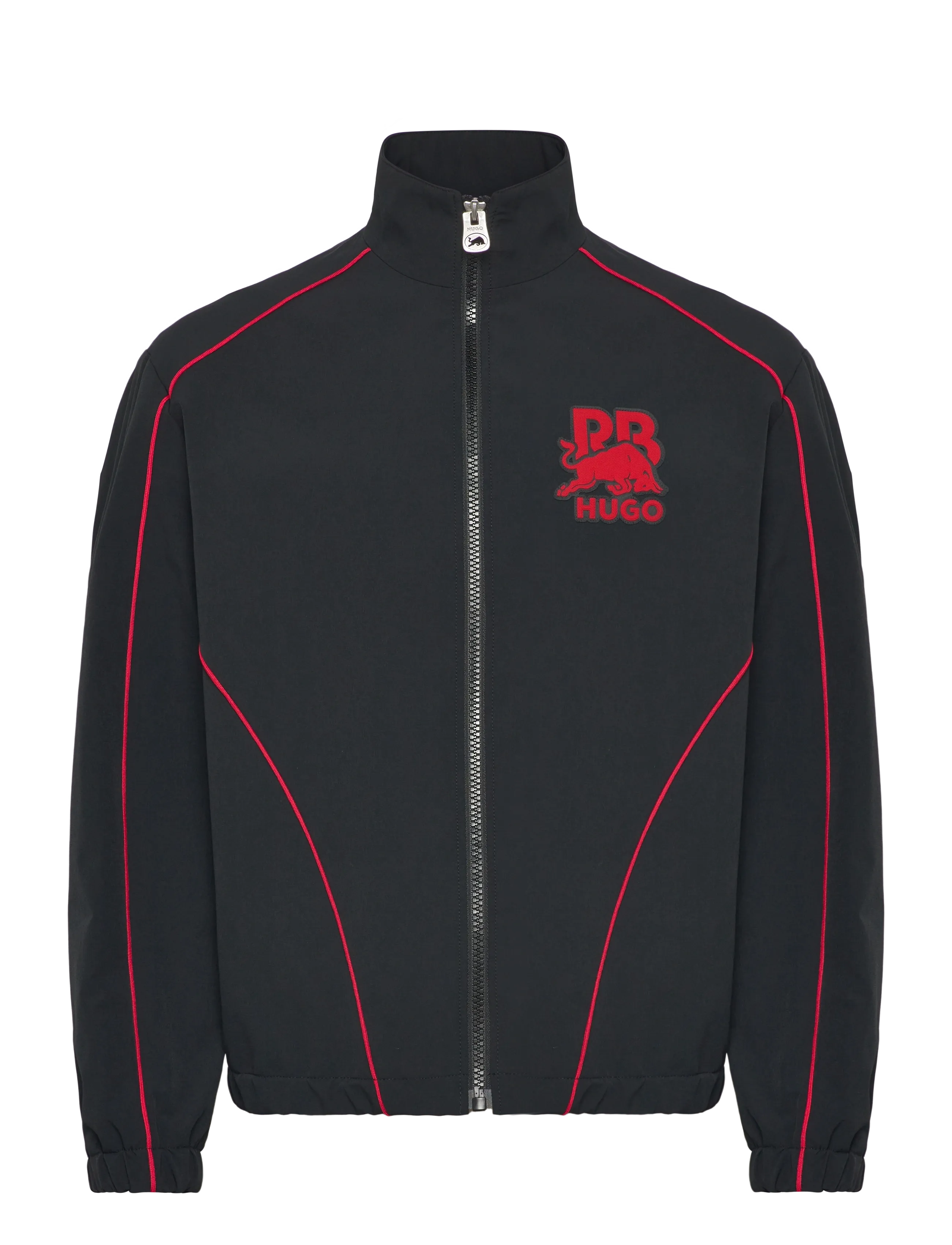 HUGO Kapino262X_RB - Odzież zewnętrzna - BLACK / red