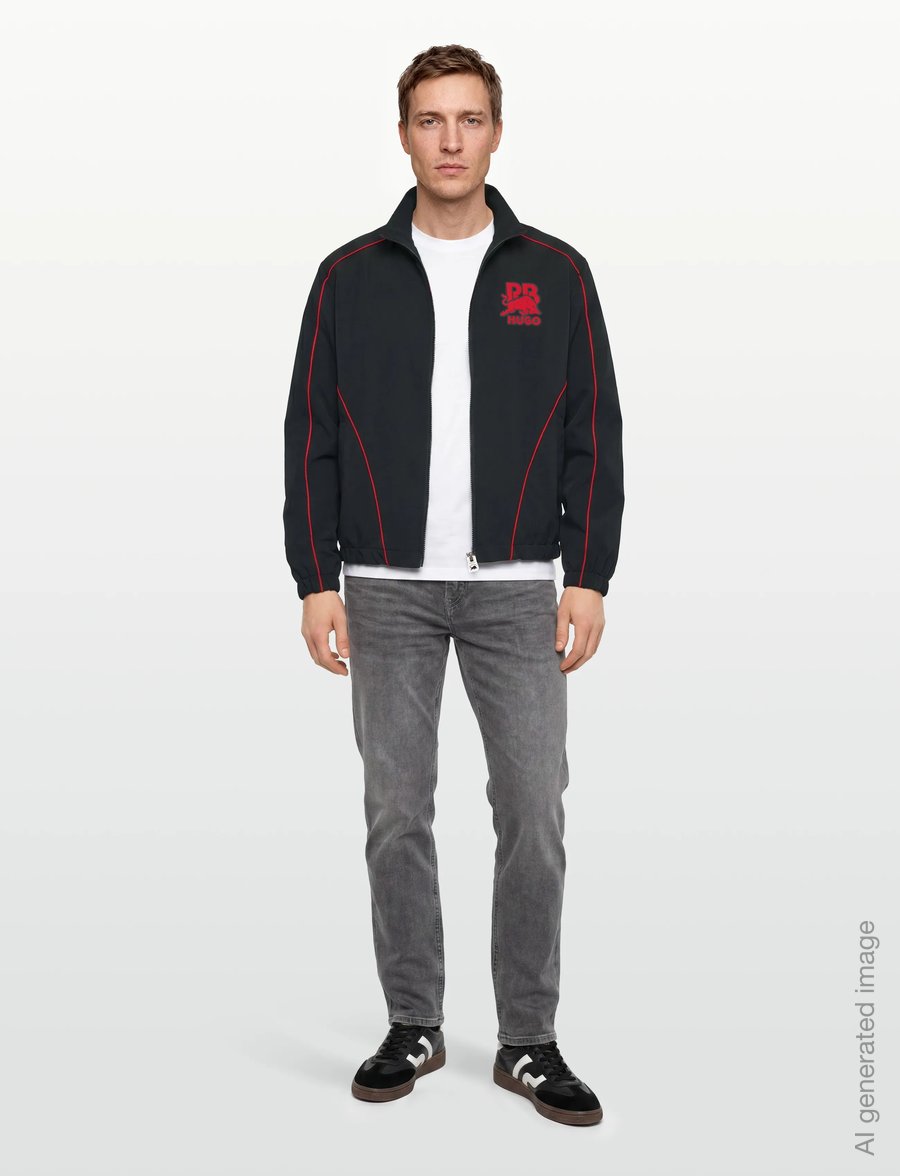 HUGO - Kapino262X_RB - sportjackor - black - 0