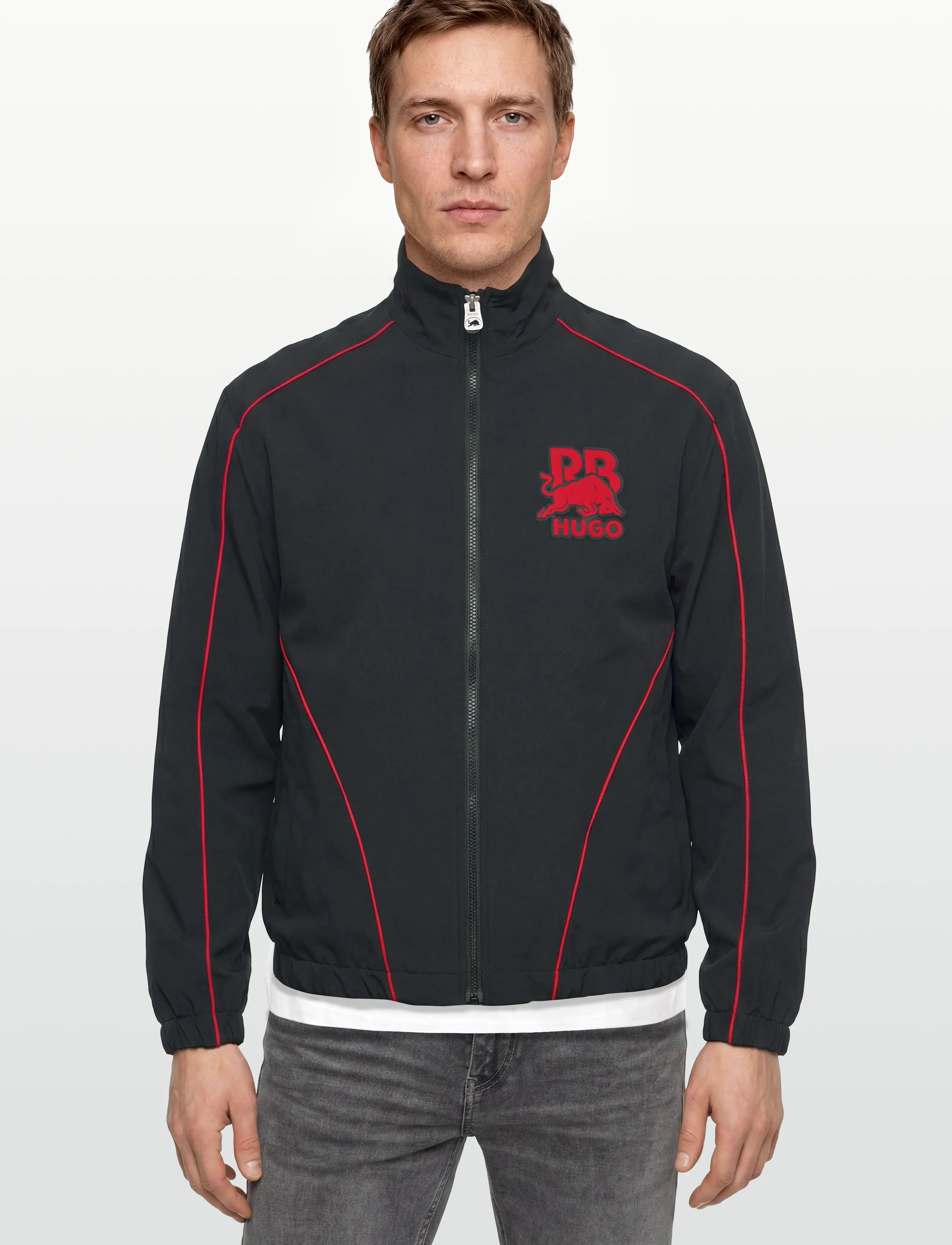 HUGO - Kapino262X_RB - training jackets - black - 3