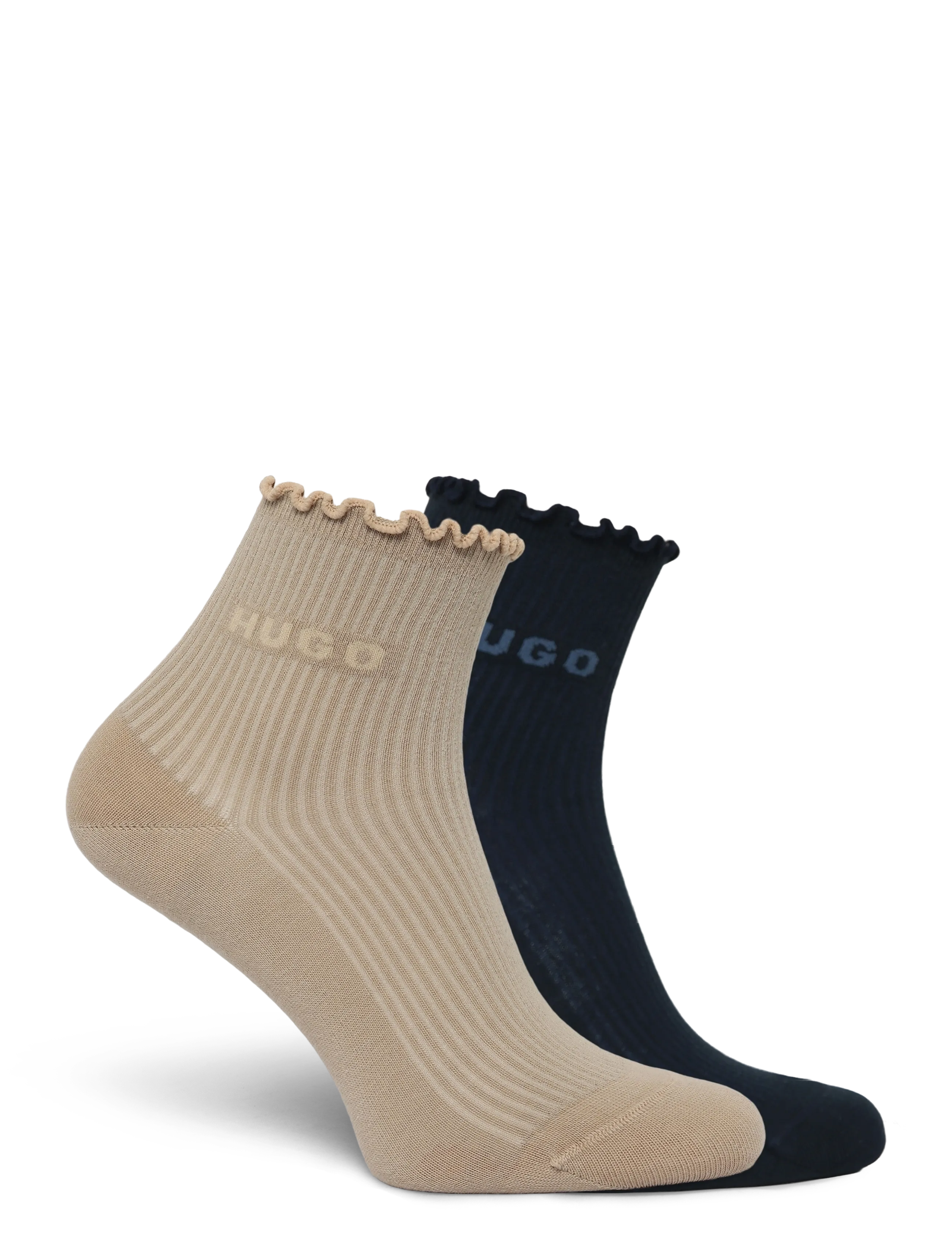 HUGO - 2P SH LETTUCE CC W - dark blue - 1