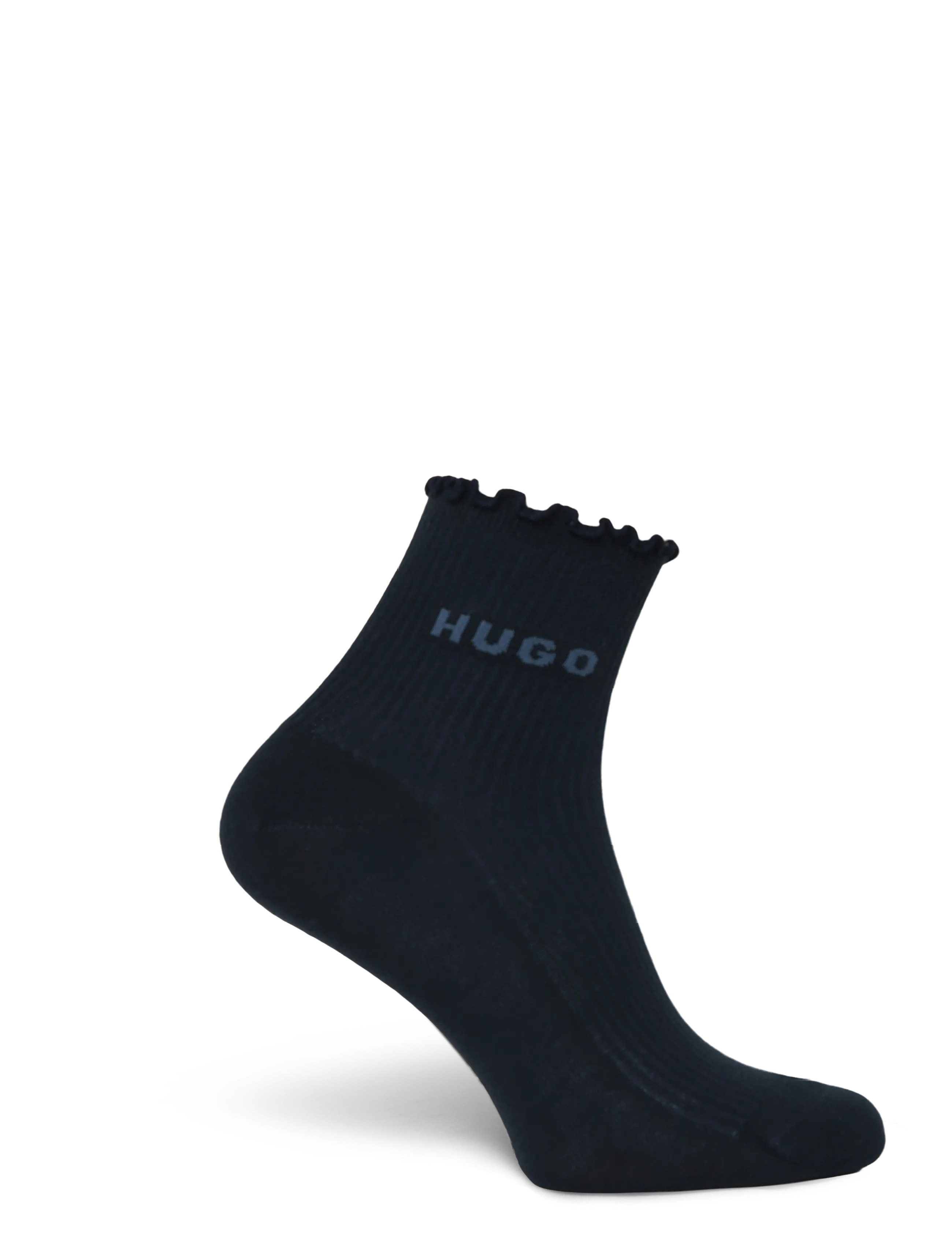 HUGO - 2P SH LETTUCE CC W - dark blue - 2
