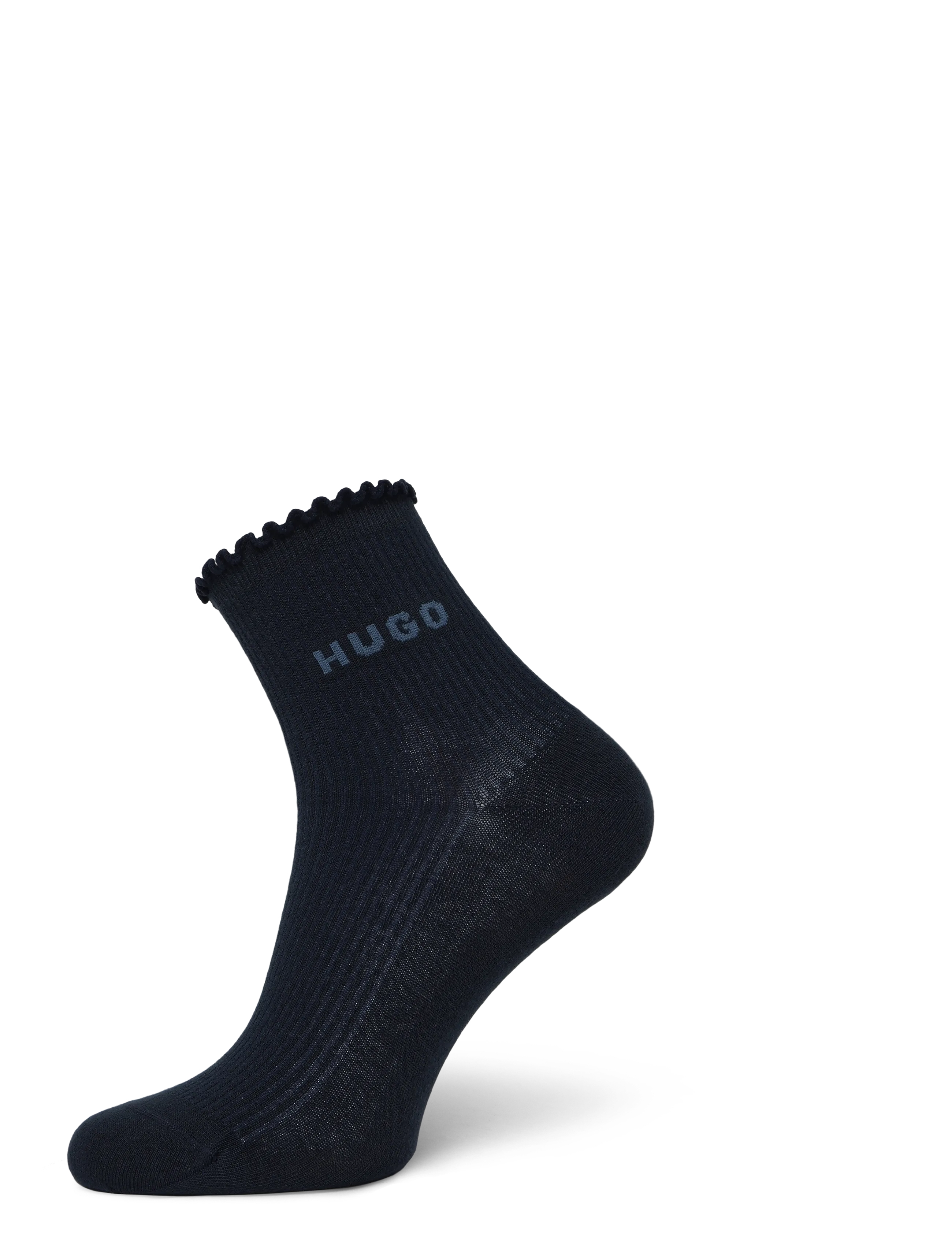 HUGO - 2P SH LETTUCE CC W - dark blue - 3