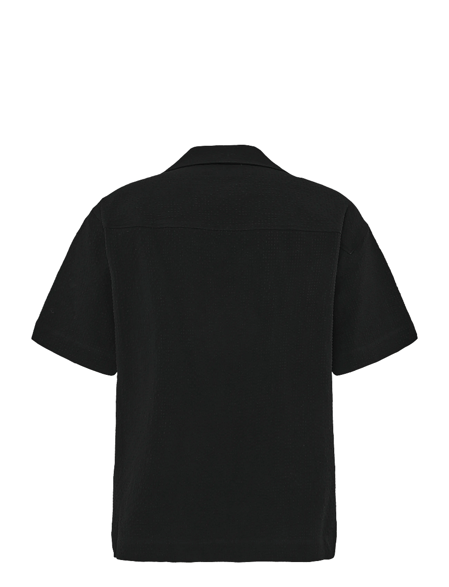 HUGO - Espino - kurzarmhemden - black - 2
