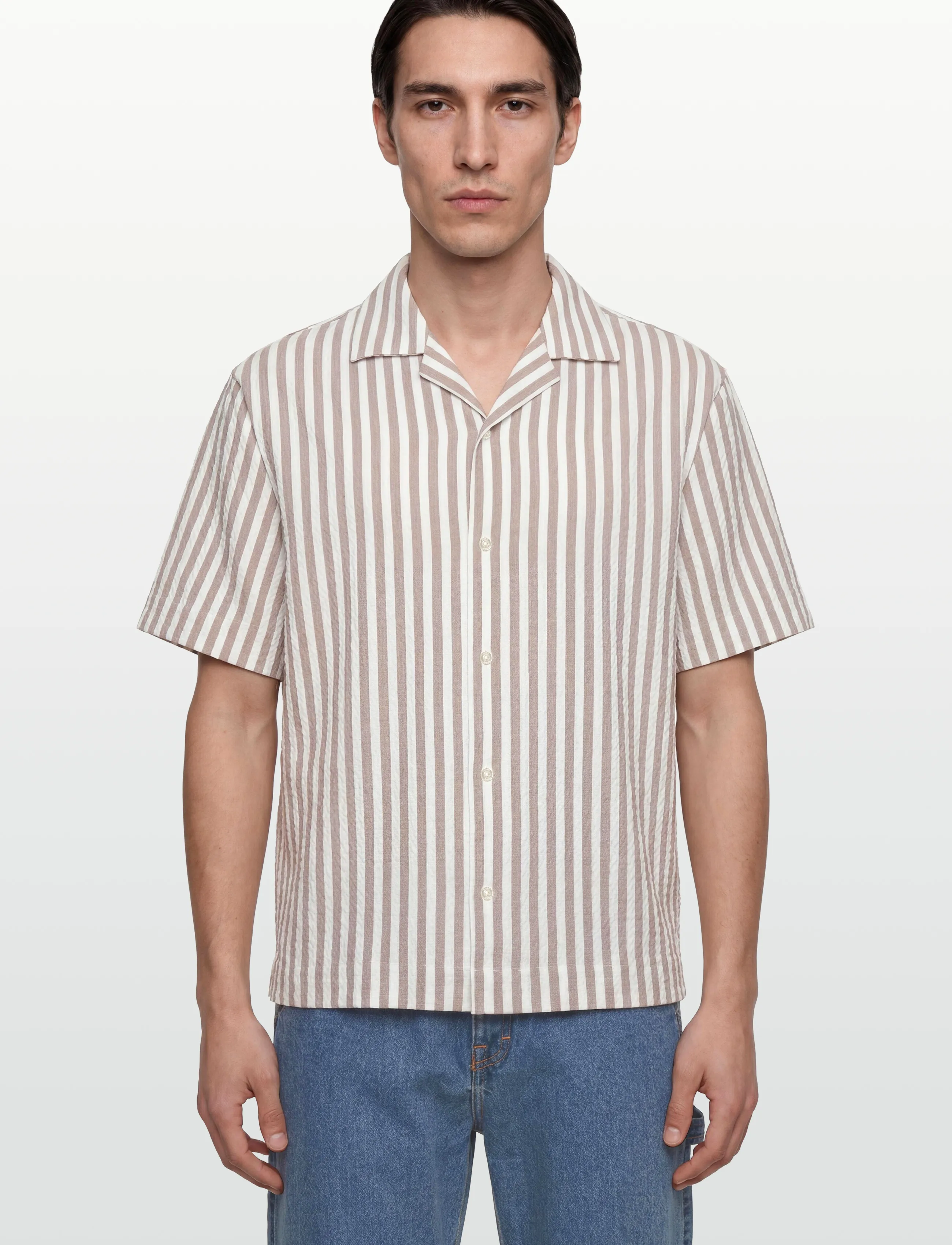 HUGO - Espino - kurzarmhemden - light/pastel brown - 3