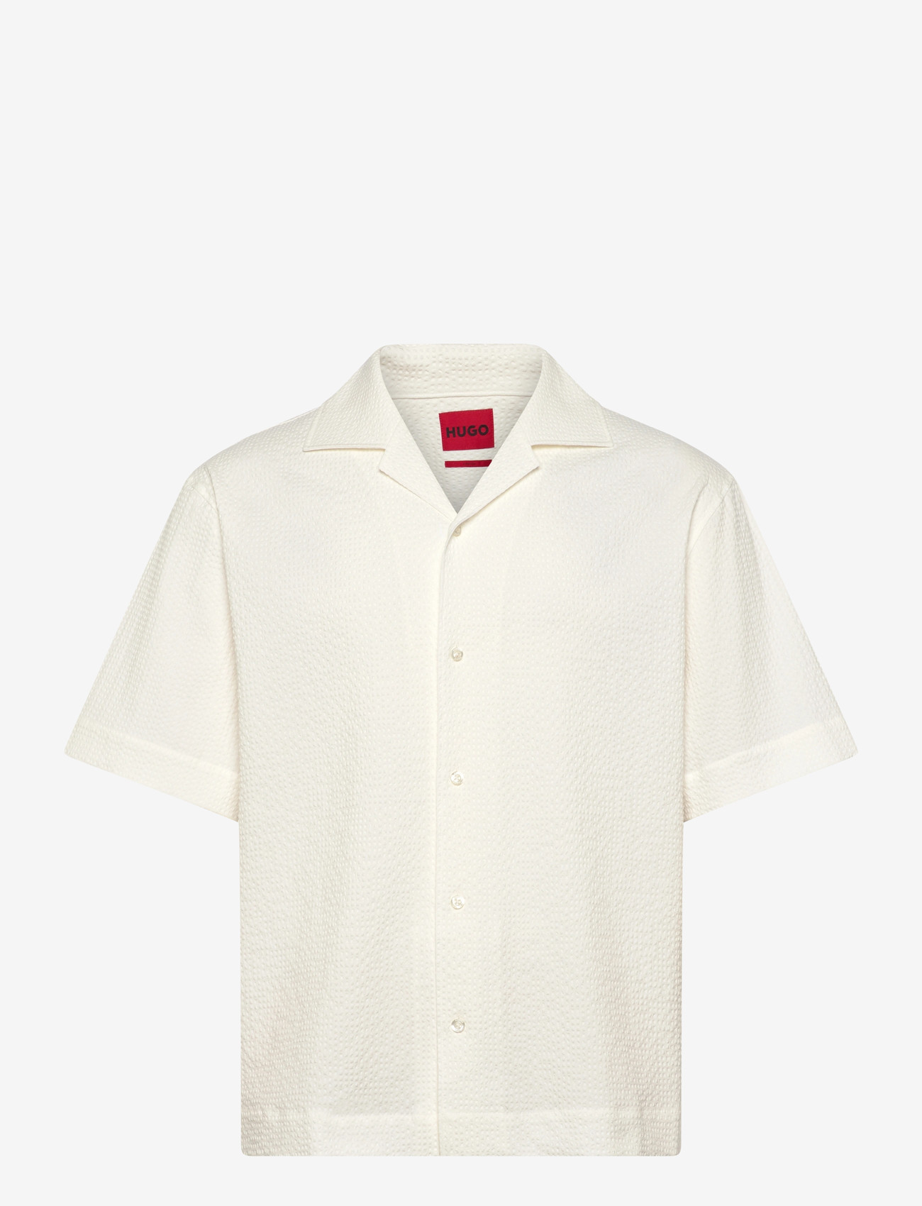 HUGO - Espino - kurzarmhemden - natural - 0