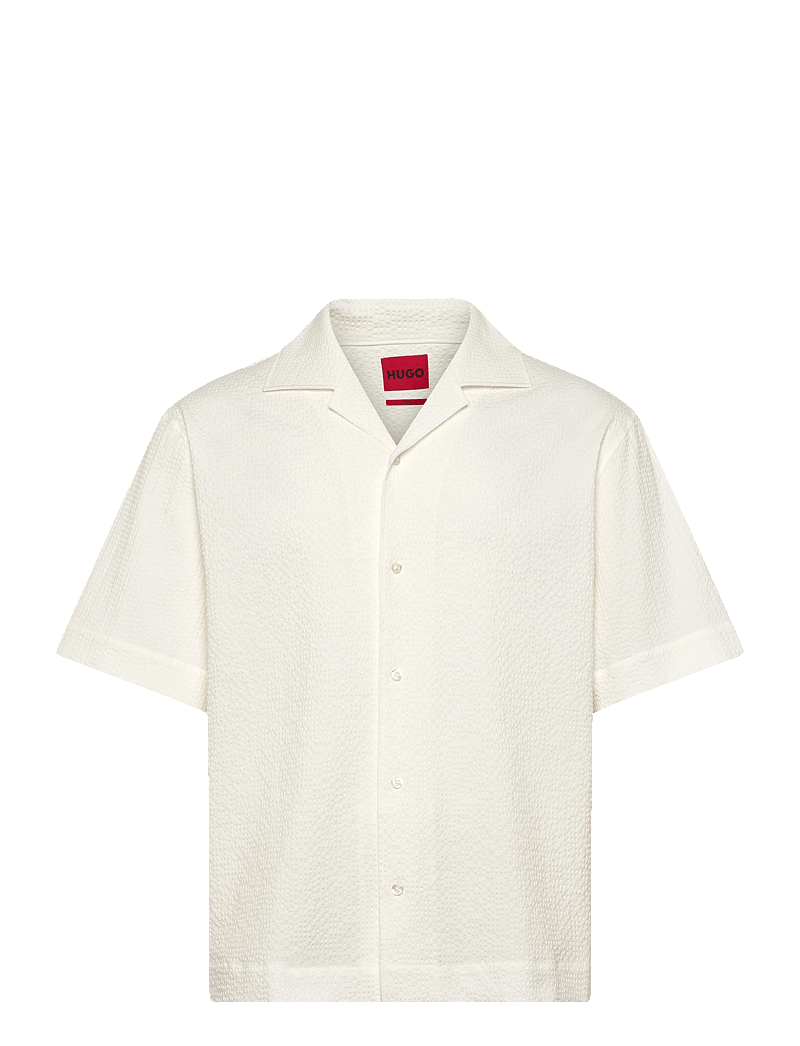 HUGO - Espino - kurzarmhemden - natural - 0