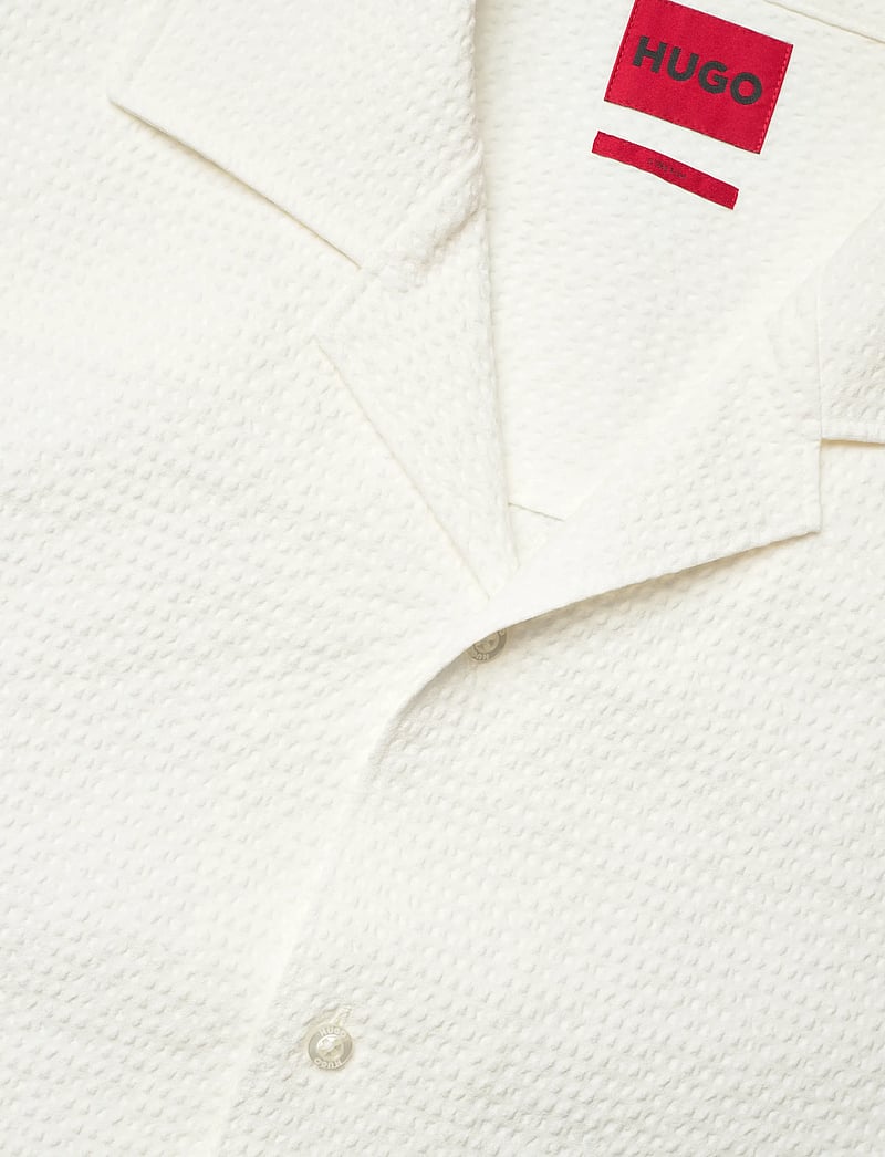 HUGO - Espino - kurzarmhemden - natural - 3