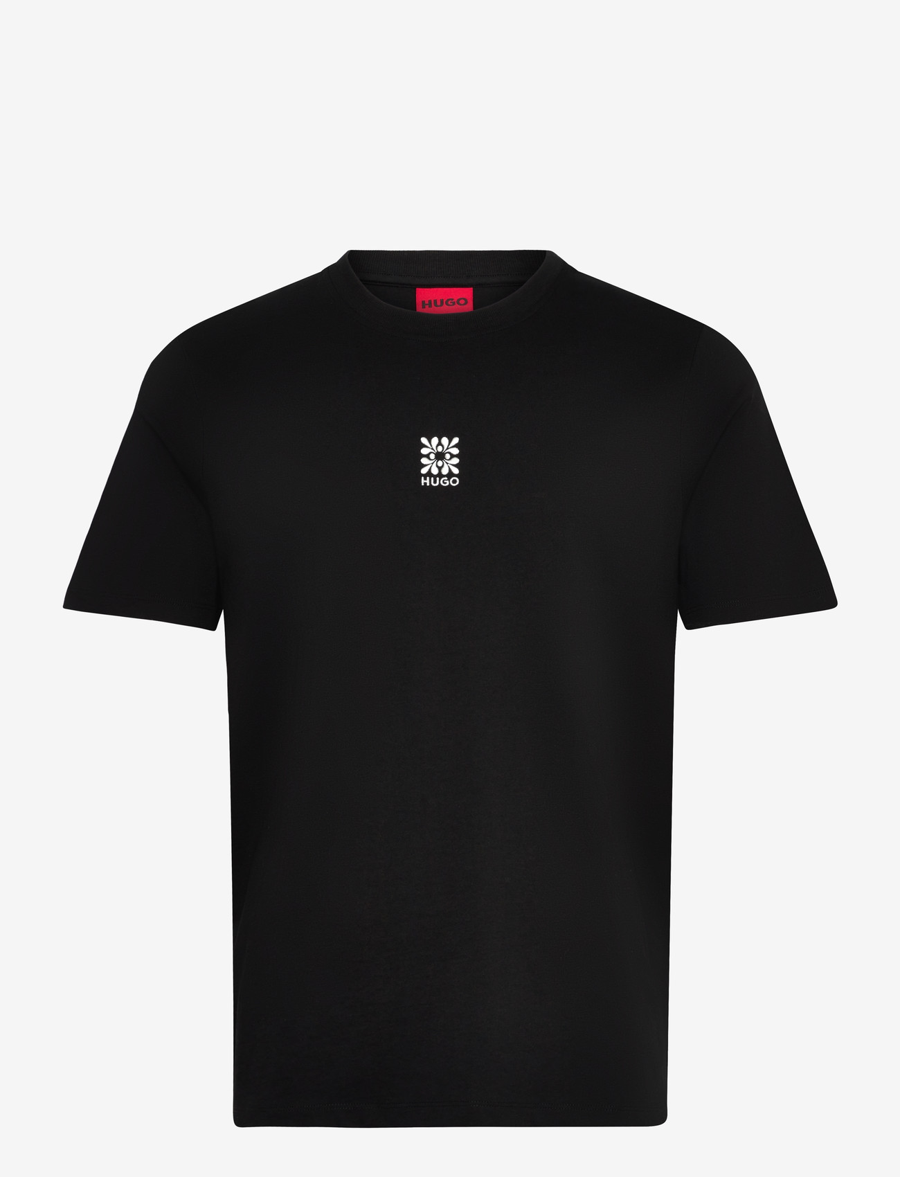 HUGO - Darusi - kortærmede t-shirts - black - 0
