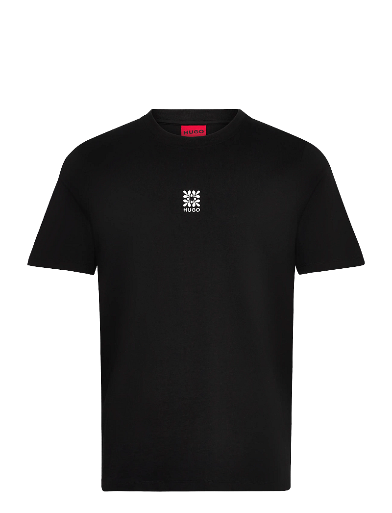 HUGO - Darusi - kortærmede t-shirts - black - 1