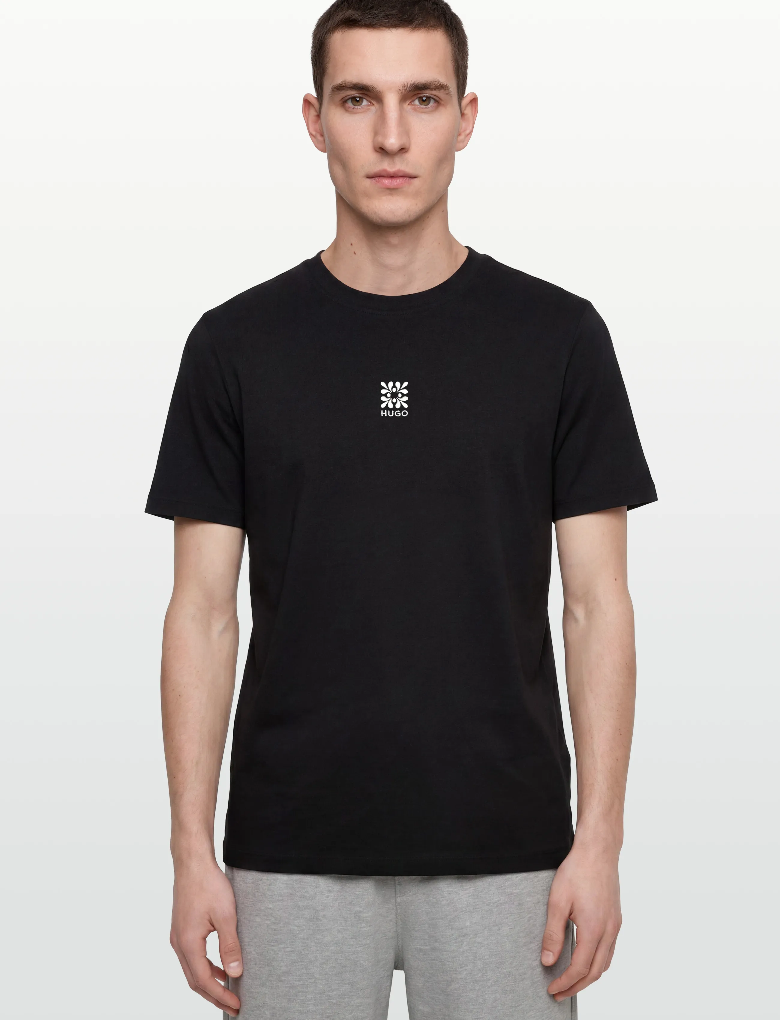HUGO - Darusi - kurzärmelig - black - 3