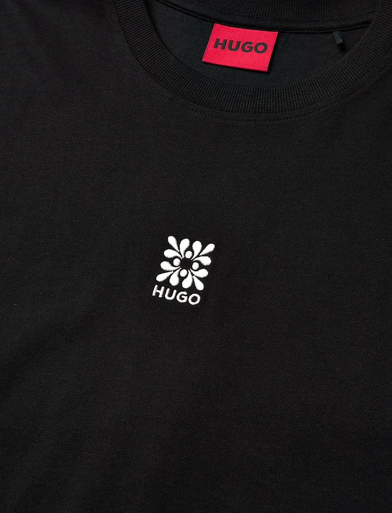 HUGO - Darusi - kortærmede t-shirts - black - 5