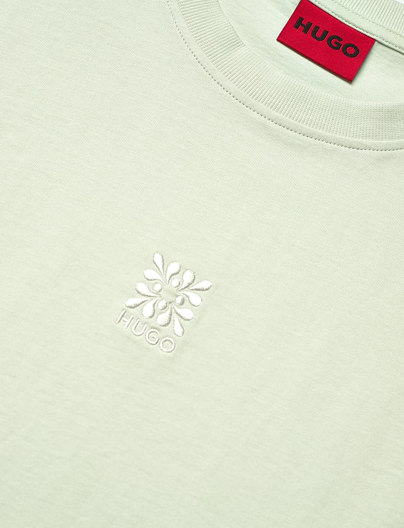 HUGO - Darusi - kortærmede t-shirts - light/pastel green - 5