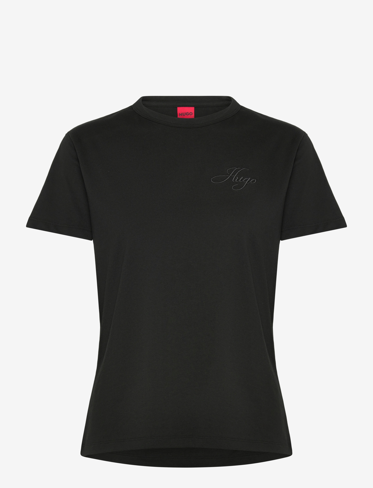 HUGO - Damacia_7 - t-shirts - black - 0