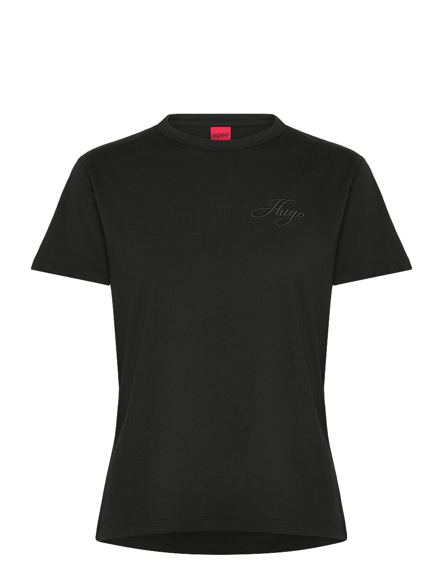 HUGO - Damacia_7 - t-shirts - black - 1