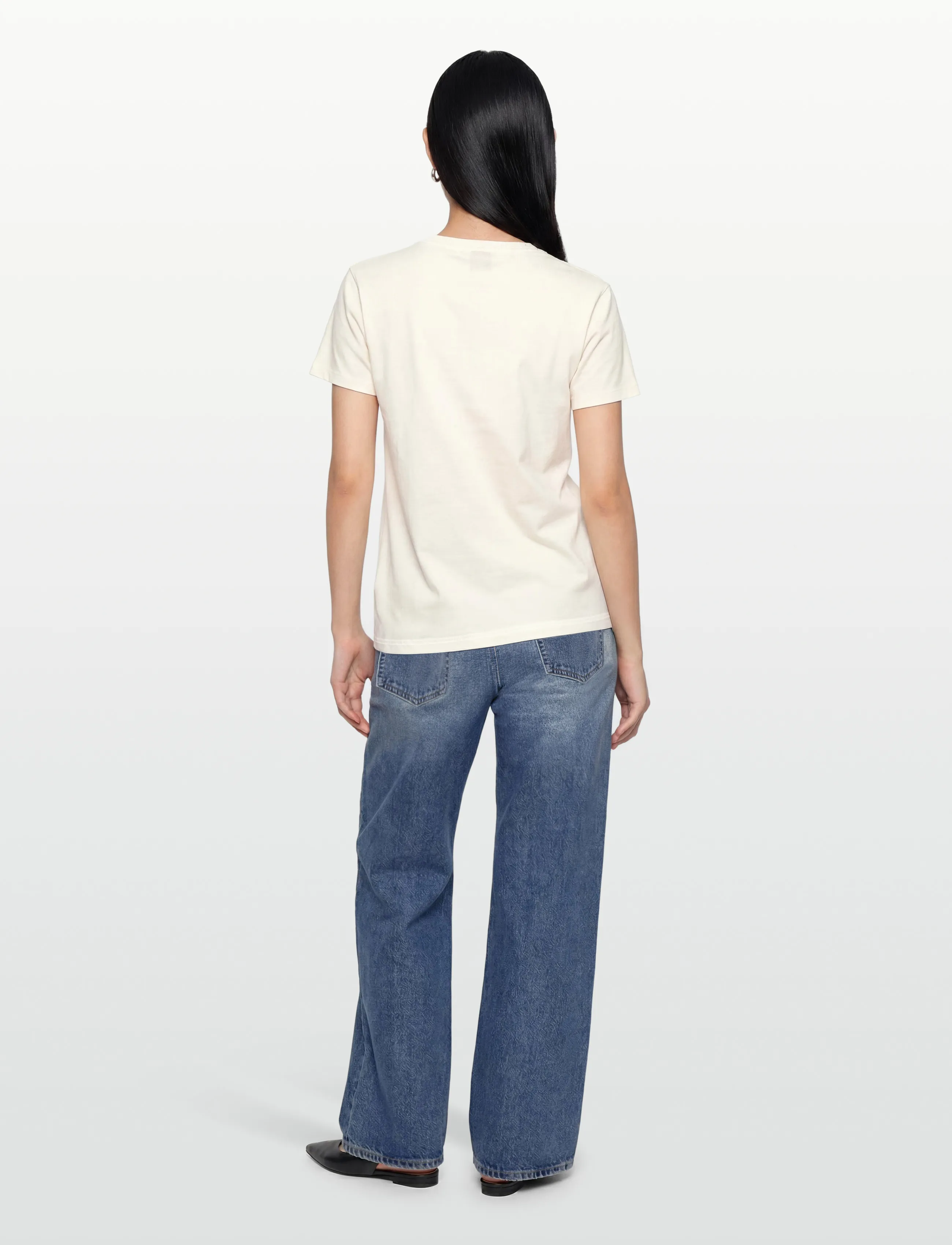 HUGO - Damacia_7 - t-shirts - open white - 4