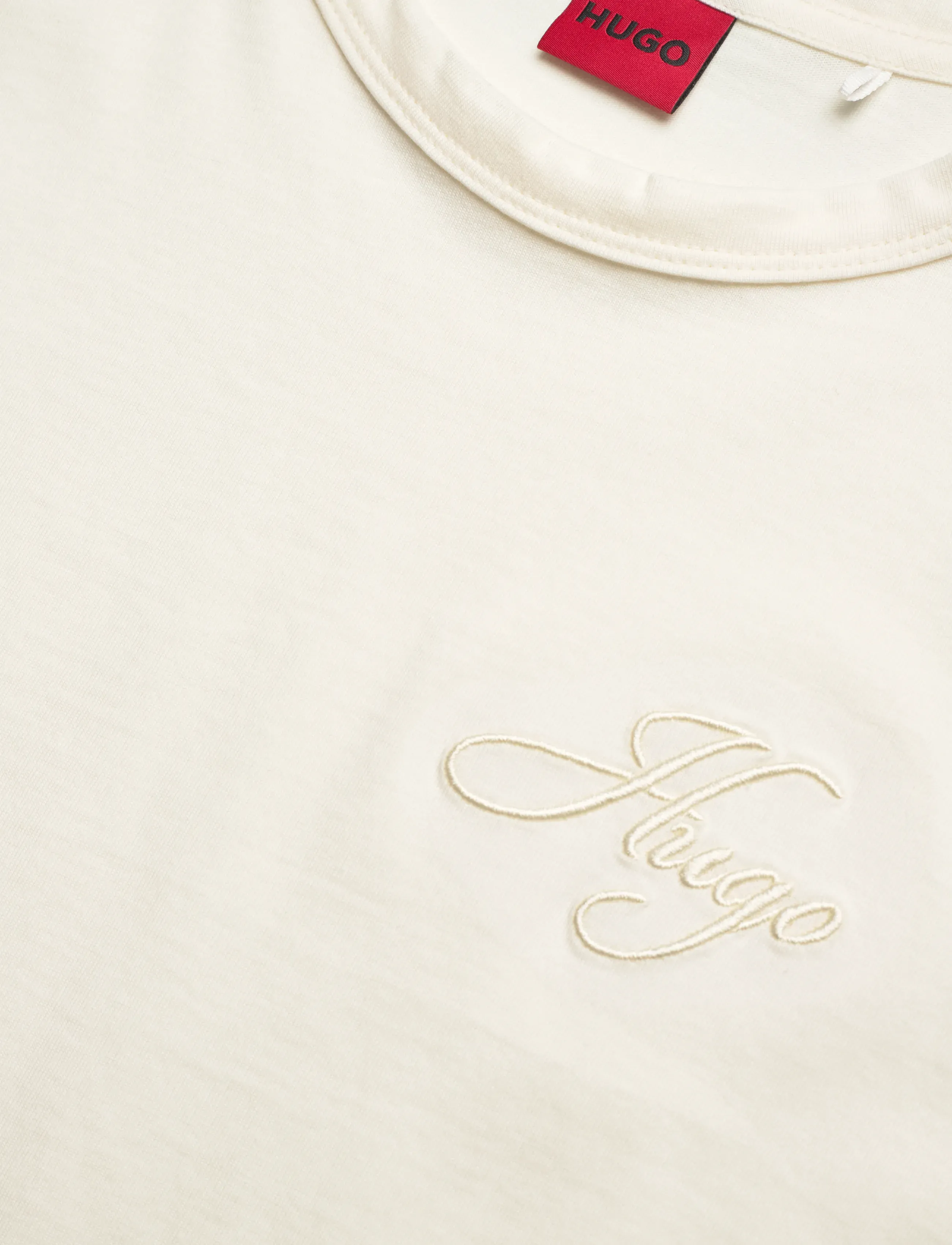 HUGO - Damacia_7 - t-shirts - open white - 5