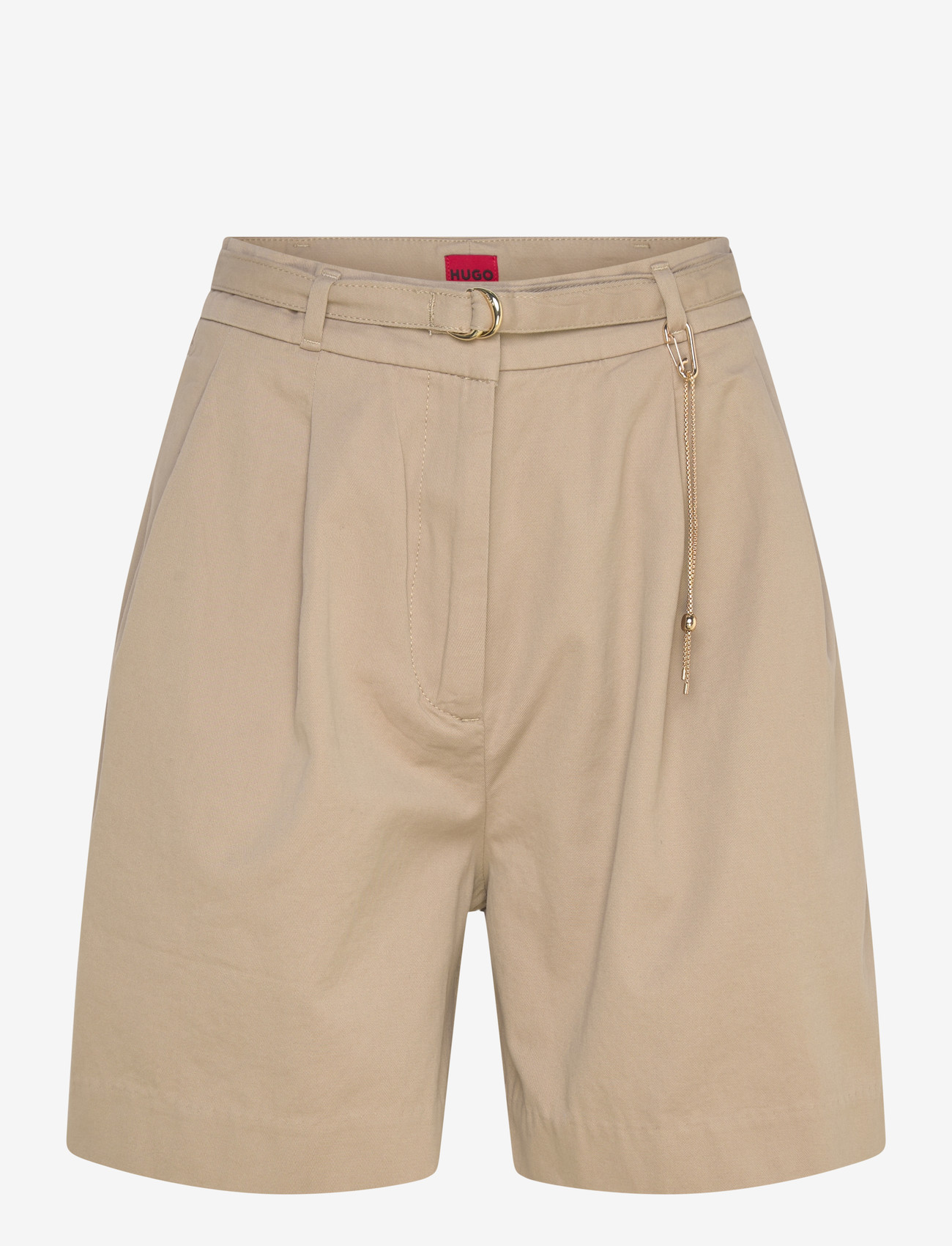 HUGO - Henisea-1-W - chino-shorts - light/pastel brown - 0
